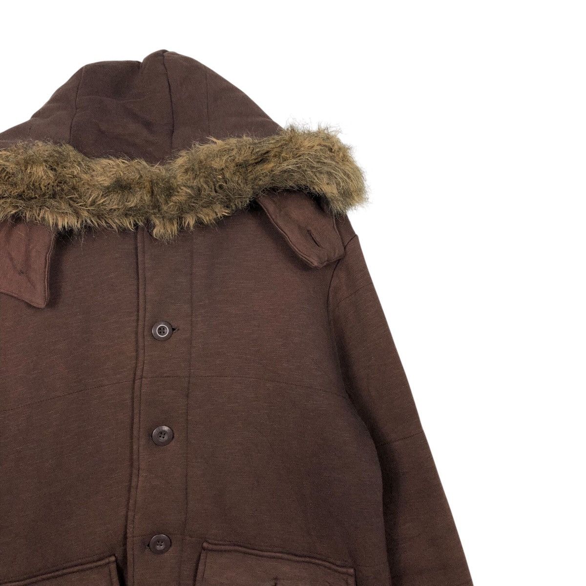 Japanese Brand × Woolrich Woolen Mills 📌Vintage Bomber Jacket Worker Woolrich Fur Hoodie Blanket Size US M / EU 48-50 / 2 - 7 Thumbnail