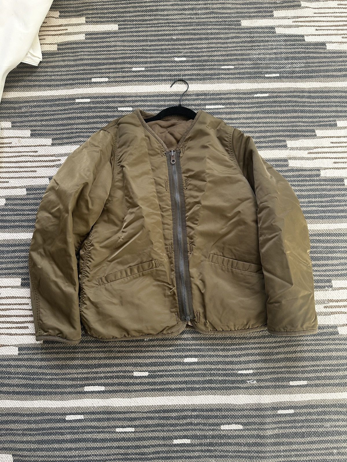 image of Visvim Iris Liner Jacket 19Ss in Green, Men's (Size Small)