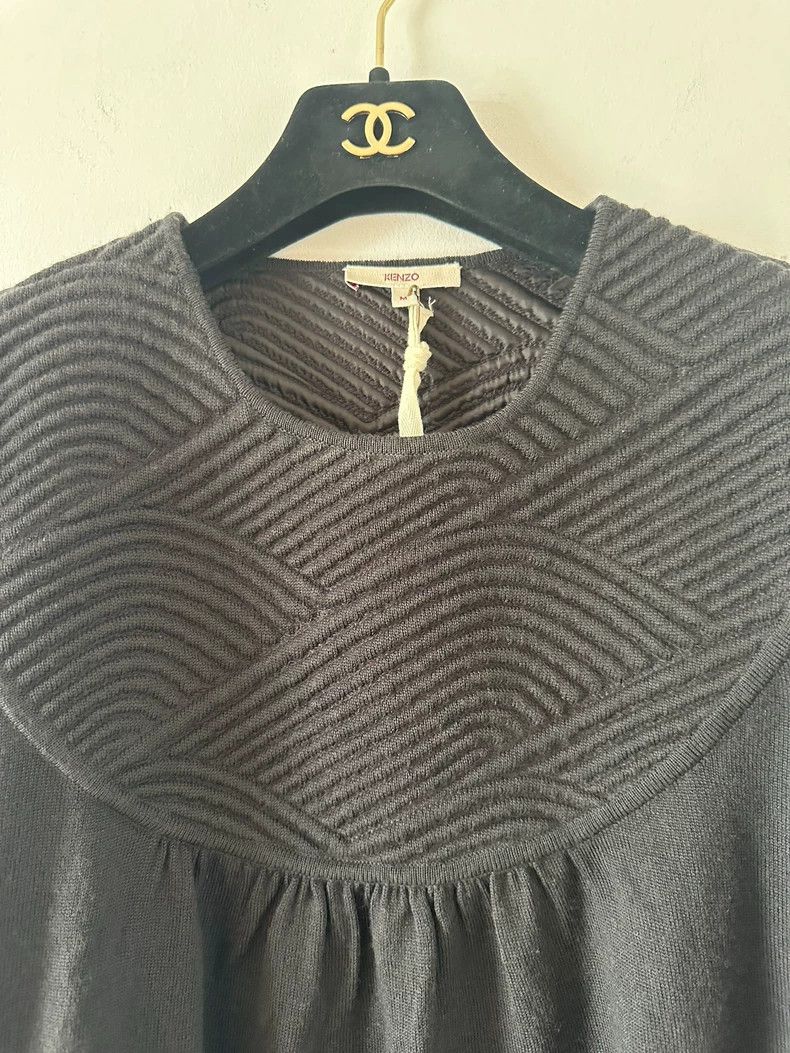 Kenzo KENZO Knitted Wool Sweater for Women, M Size Size M / US 6-8 / IT 42-44 - 3 Thumbnail
