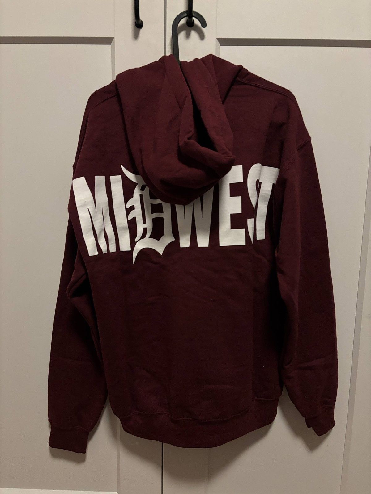S4LEM S4LEM MIDWEST HOODIE BURGUNDY LARGE Size US M / EU 48-50 / 2 - 3 Thumbnail