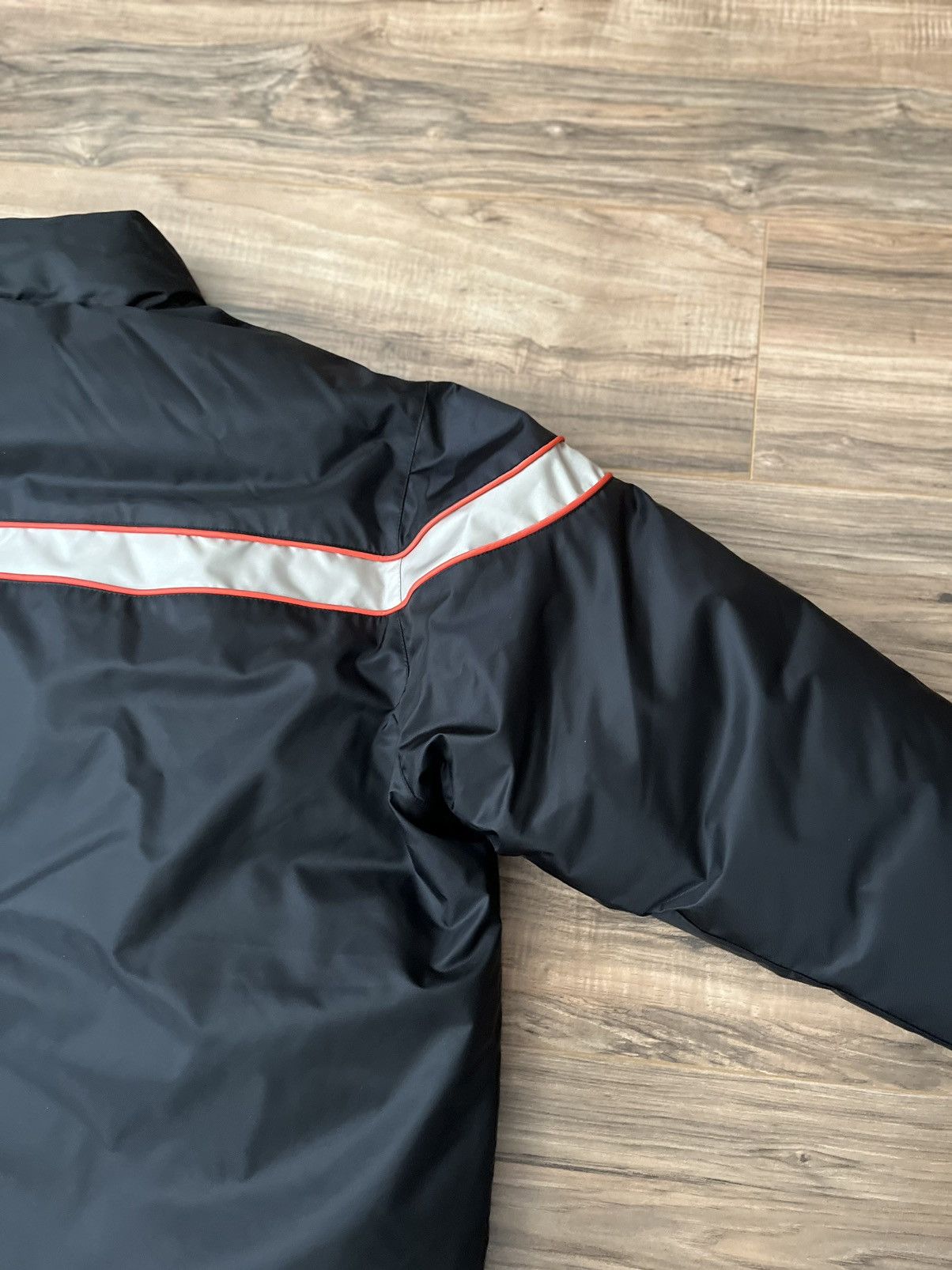 Supreme Supreme Stripe Puffer Jacket Size US XL / EU 56 / 4 - 20 Thumbnail