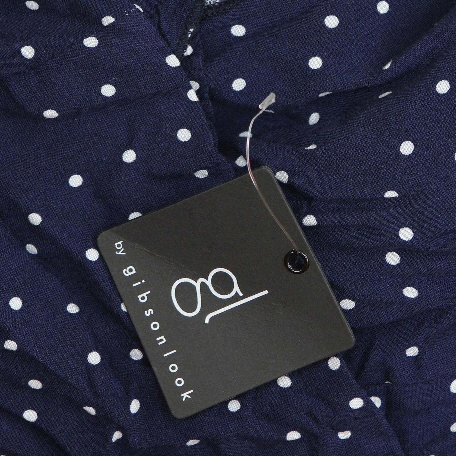 Other NWT GL by Gibsonlook Jumpsuit 14191 L Navy Blue Polka Dot Size 36" / US 14 / IT 50 - 3 Thumbnail