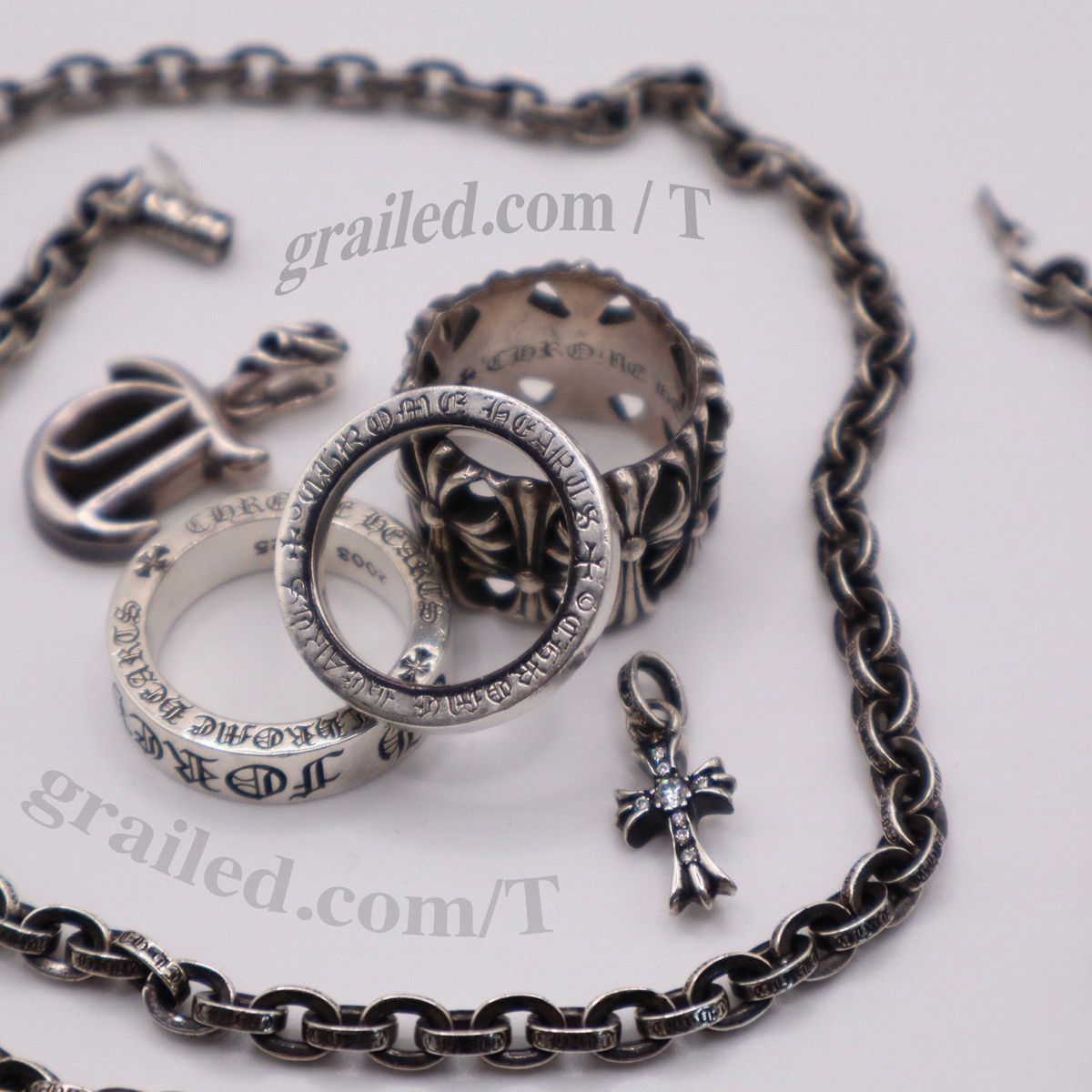 Chrome Hearts Chrome Hearts CH Forever Ring Size ONE SIZE - 3 Thumbnail