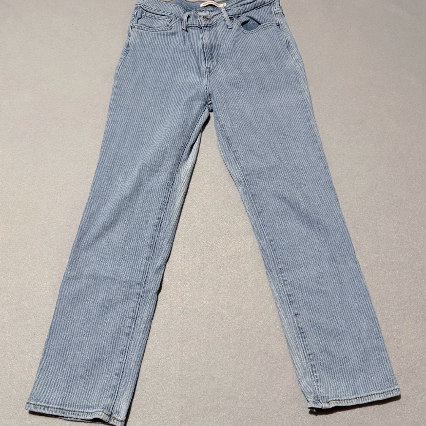 Levi's Levi's Levi's 724 High-Rise Straight Jeans Blue Women 27 Denim Zip-Fly 5-Pocket Design Regular Stretch Vintage No 90s City USA 724 Jeans Women Blue 27 Size 27" / US 4 / IT 40 - 2 Thumbnail