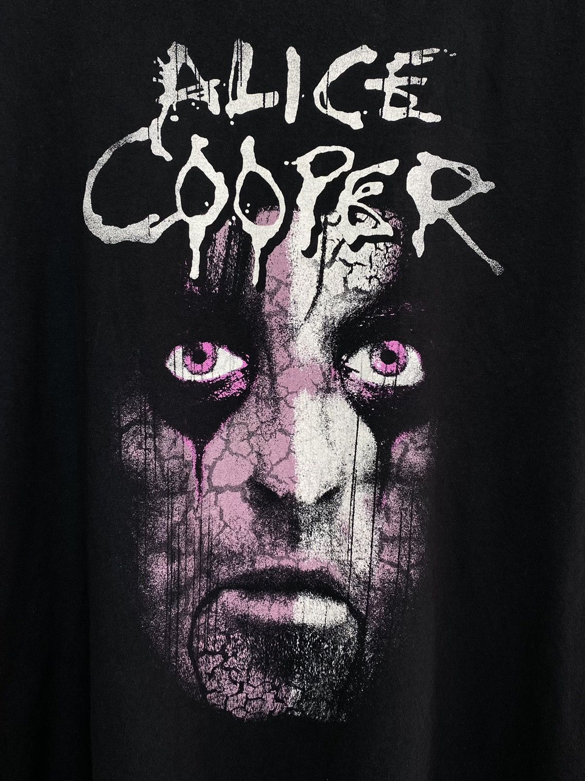 Band Tees Hanes Alice Cooper Psycho-Drama Tour 2008 T-Shirt Black Top Size US XXL / EU 58 / 5 - 3 Thumbnail