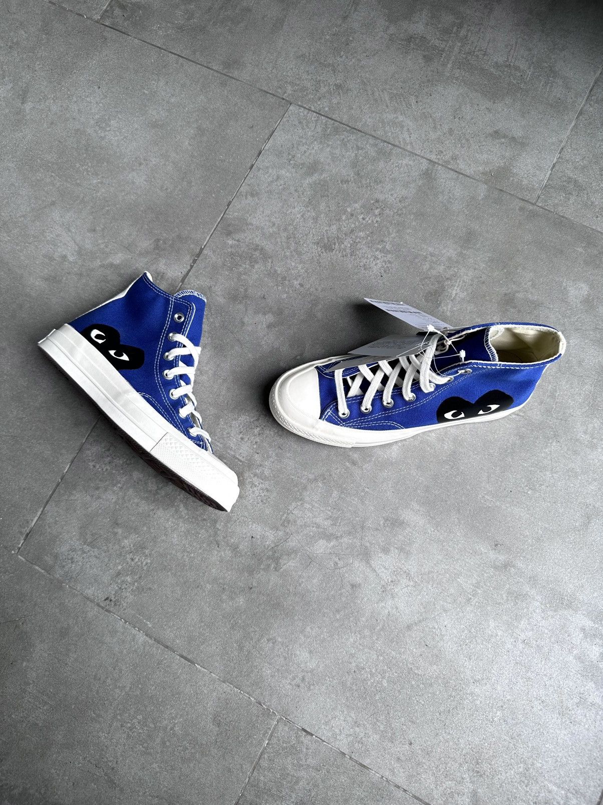 Comme des Garcons PLAY × Converse CDG PLAY x CONVERSE HI CHUCK TAILOR 70 Size US 7 / IT 37 - 7 Thumbnail