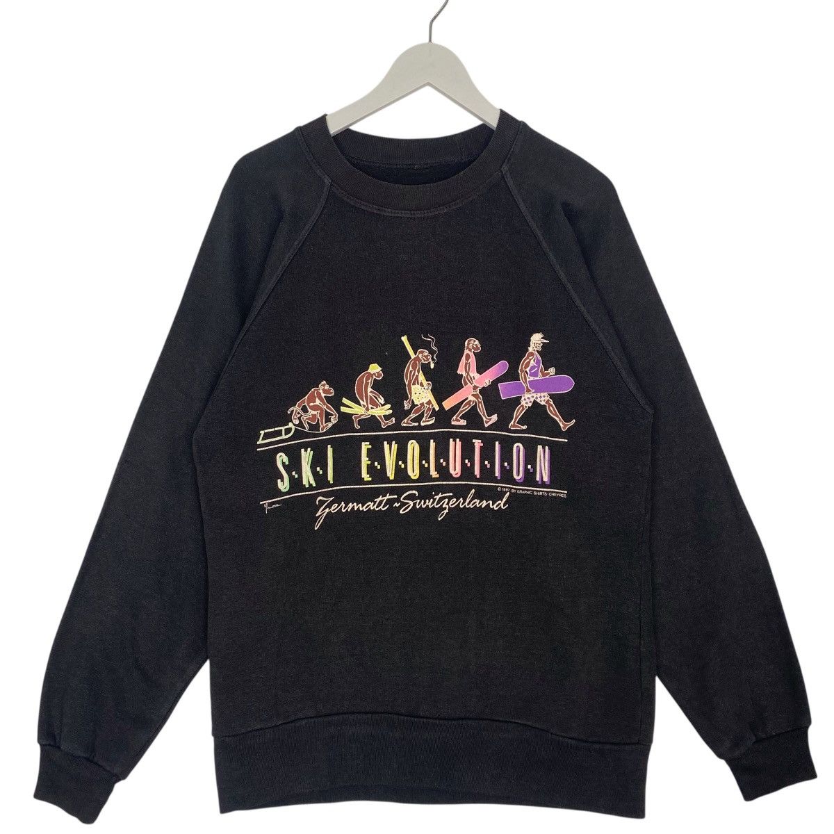 Other Vintage Switcher Crewneck Sweatshirt Black Big Logo Size S Size US S / EU 44-46 / 1 - 1 Thumbnail