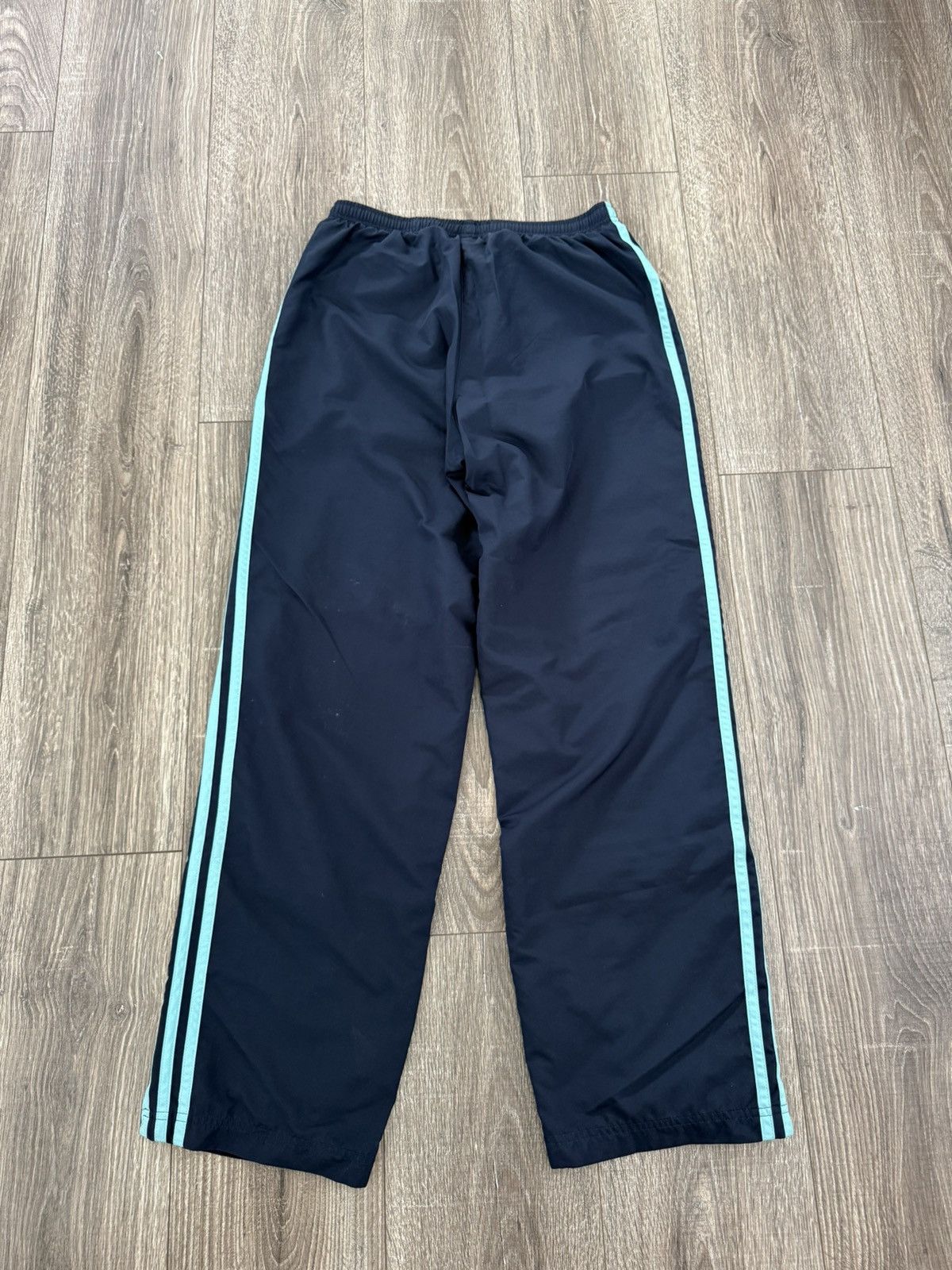 Adidas Adidas Navy Teal Track Sweatpants Size Medium Size US 30 / EU 46 - 4 Thumbnail