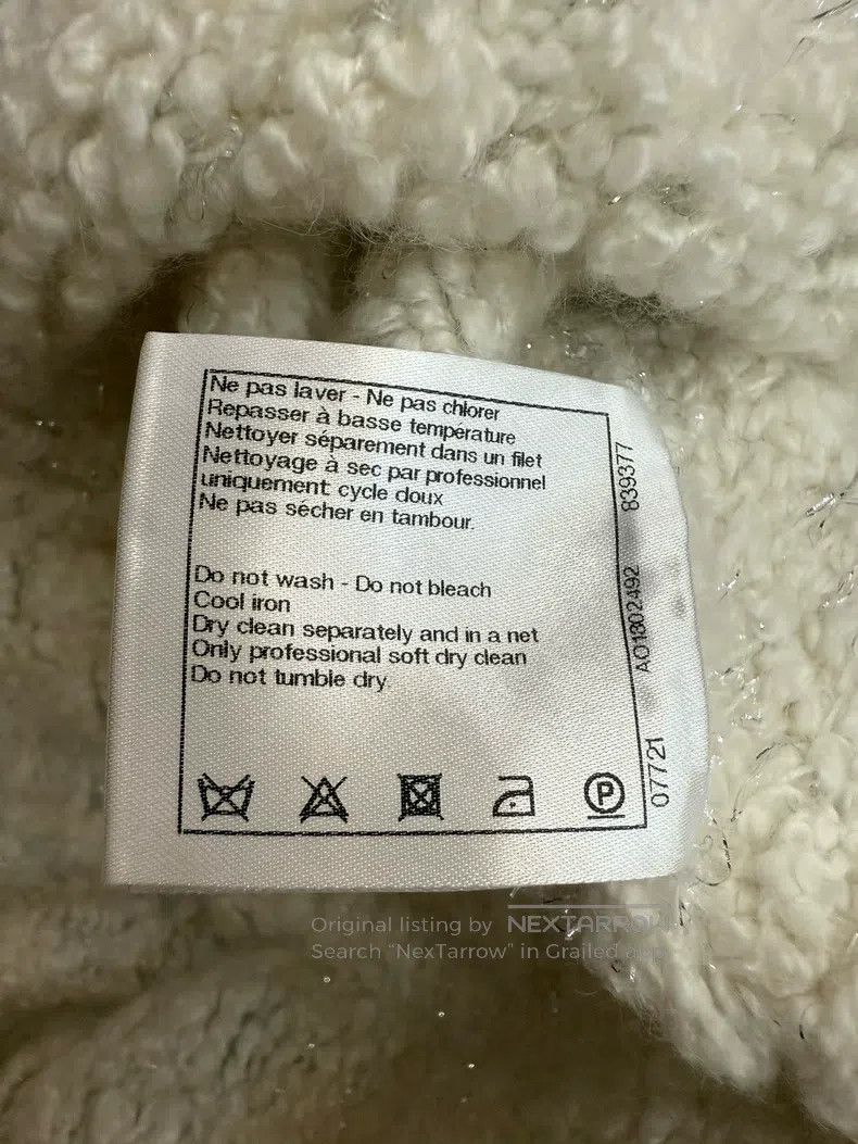 Chanel Chanel White cashmere skirt Size 42" / US 20 - 8 Thumbnail