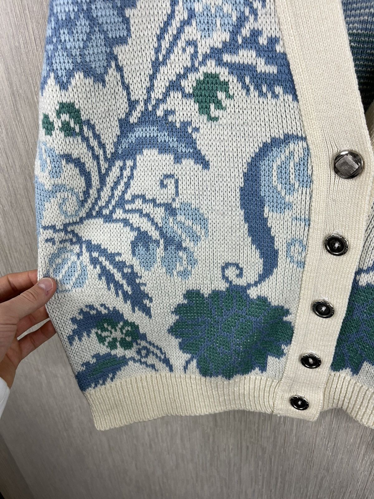 Vintage Vintage Carriage Court floral patterned cardigan sweater Size US S / EU 44-46 / 1 - 7 Thumbnail