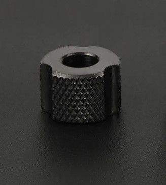 Handmade Black Titanium Knife Beads Paracord Bead Zipper Umbrella Size ONE SIZE - 2 Thumbnail