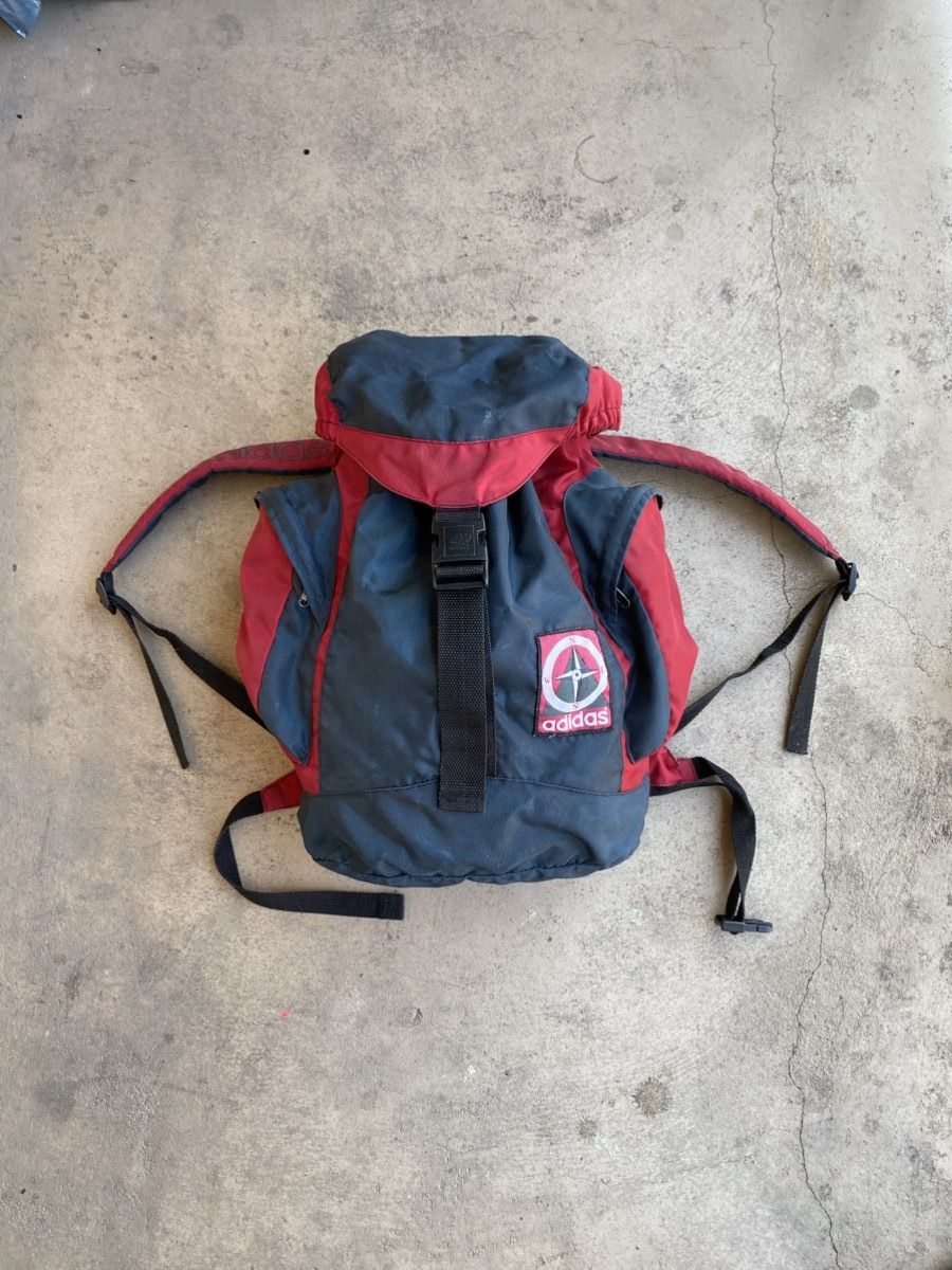 Adidas × Japanese Brand Vintage 80s west Germany Adidas backpack hiking mountain Size ONE SIZE - 1 Thumbnail