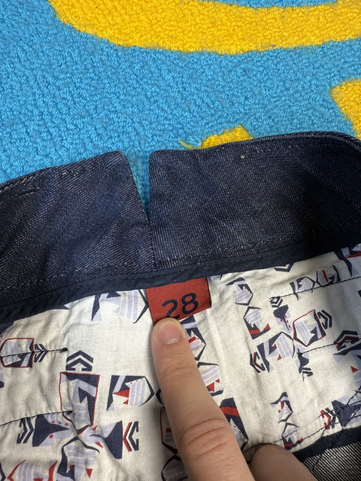 Marithe + Francois Girbaud × Vintage Marithe Francois Girbaud Blue Denim Indigo Pant Size US 28 / EU 44 - 12 Thumbnail