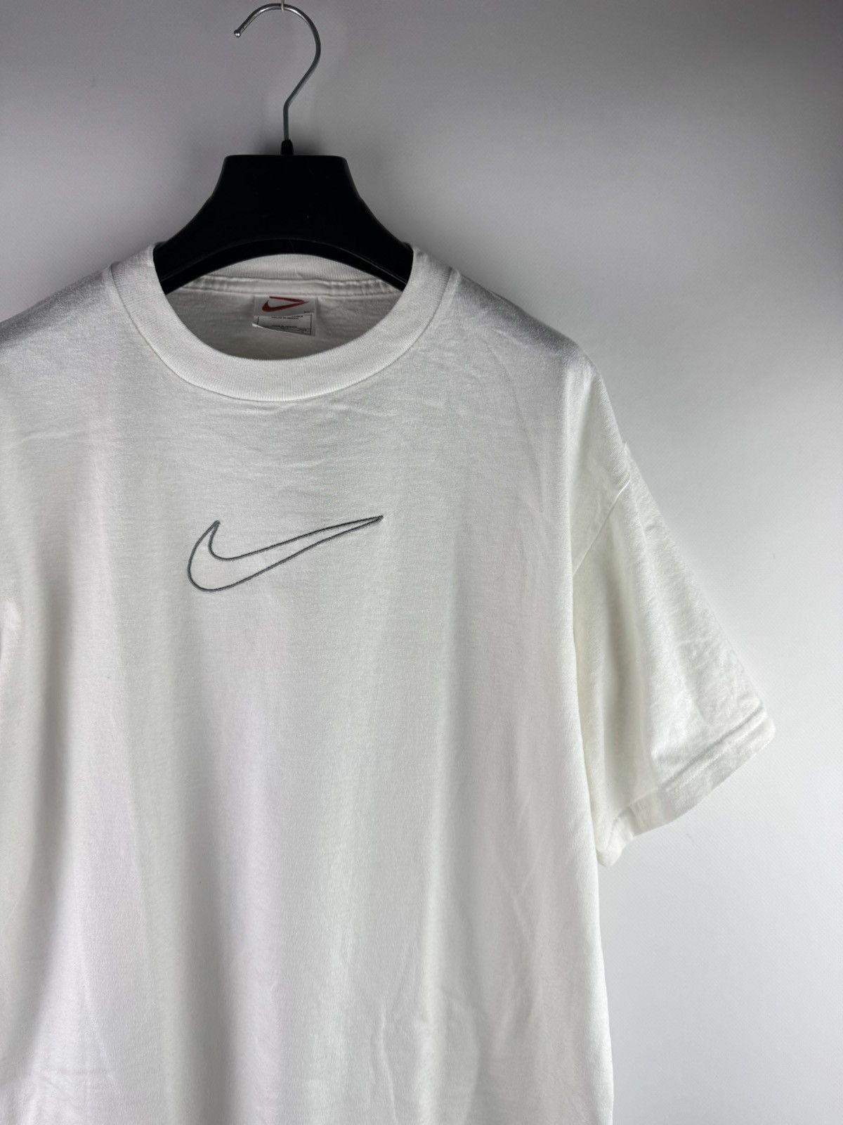 Nike Vintage 90s Nike Swoosh Logo T-Shirt Size US M / EU 48-50 / 2 - 2 Thumbnail