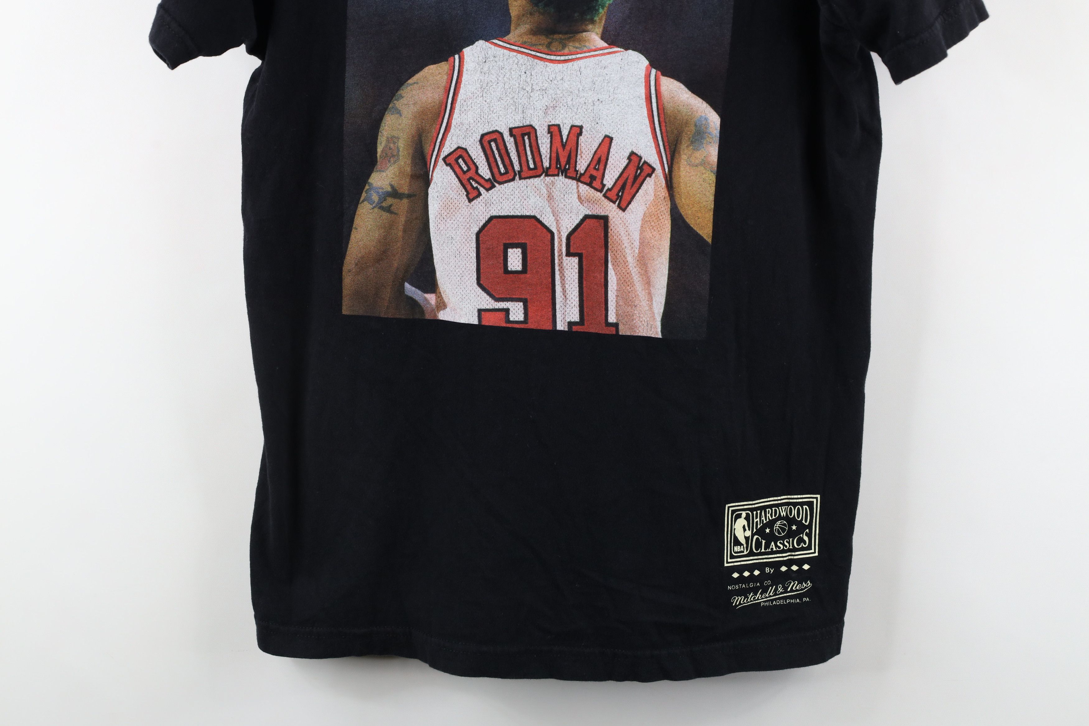 Mitchell & Ness × Vintage Mitchell & Ness Chicago Bulls Basketball T-Shirt Black Size US M / EU 48-50 / 2 - 3 Thumbnail