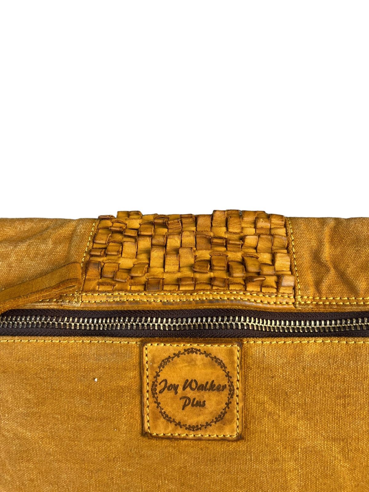 Levi's Joy Walker Plus Japan Hybrid Canvas Patina Leather Bag Size ONE SIZE - 10 Thumbnail