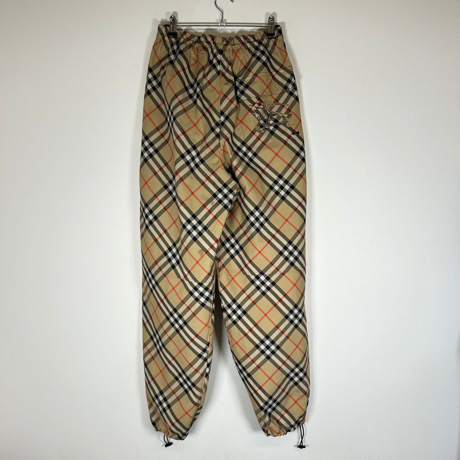 Burberry Burberry SS25 Check Twill Track Pants Size L Size US 34 / EU 50 - 2 Thumbnail