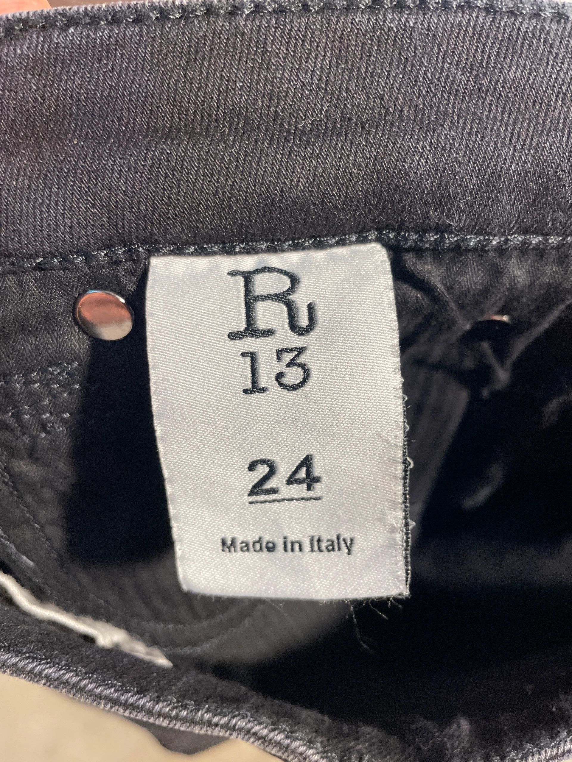 R13 R13 Low Denim Jeans Size 24" / US 00 / IT 34 - 5 Thumbnail