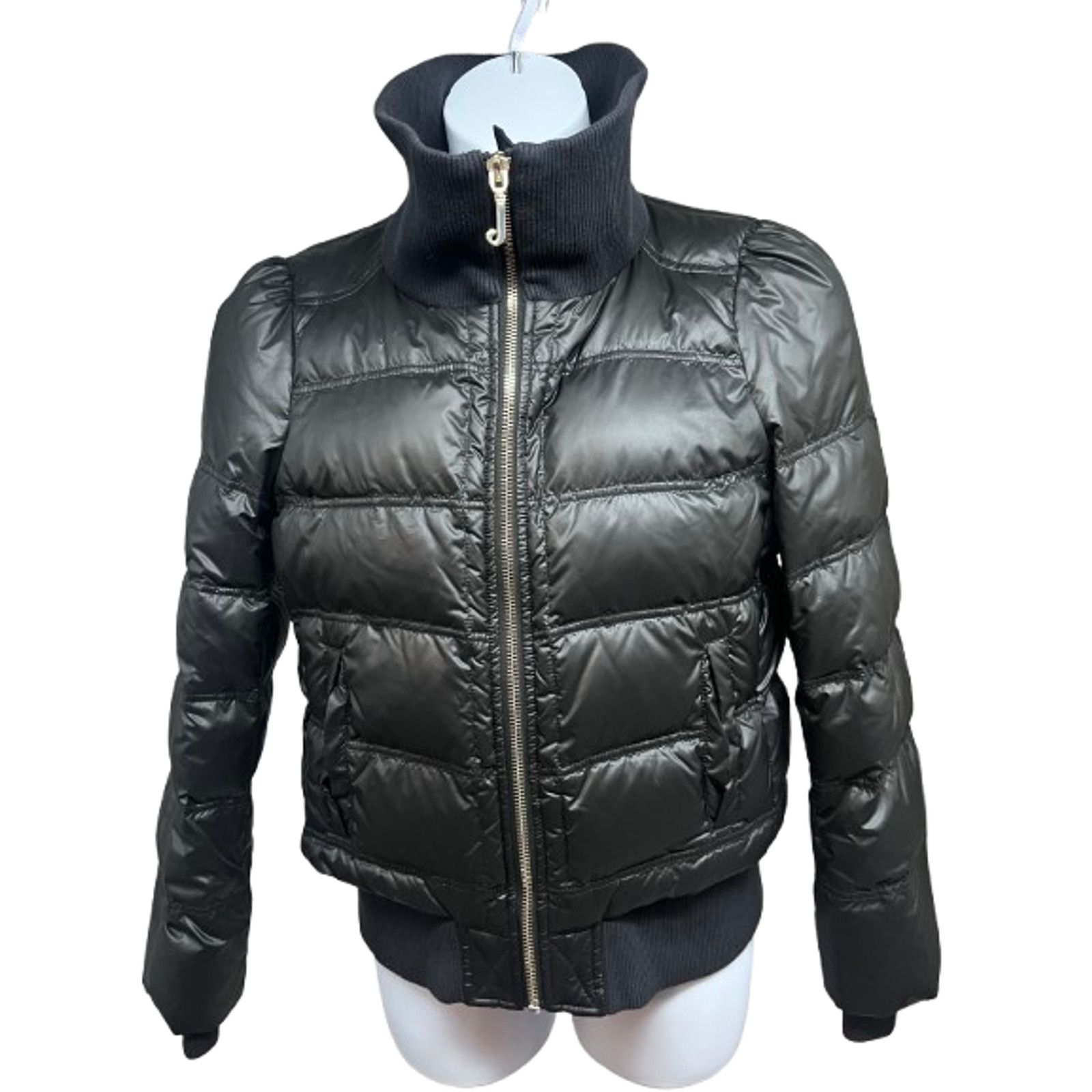 Juicy Couture Juicy Couture Black Down Puffer Zip Up Jacket XL Pockets Size XL / US 12-14 / IT 48-50 - 5 Thumbnail