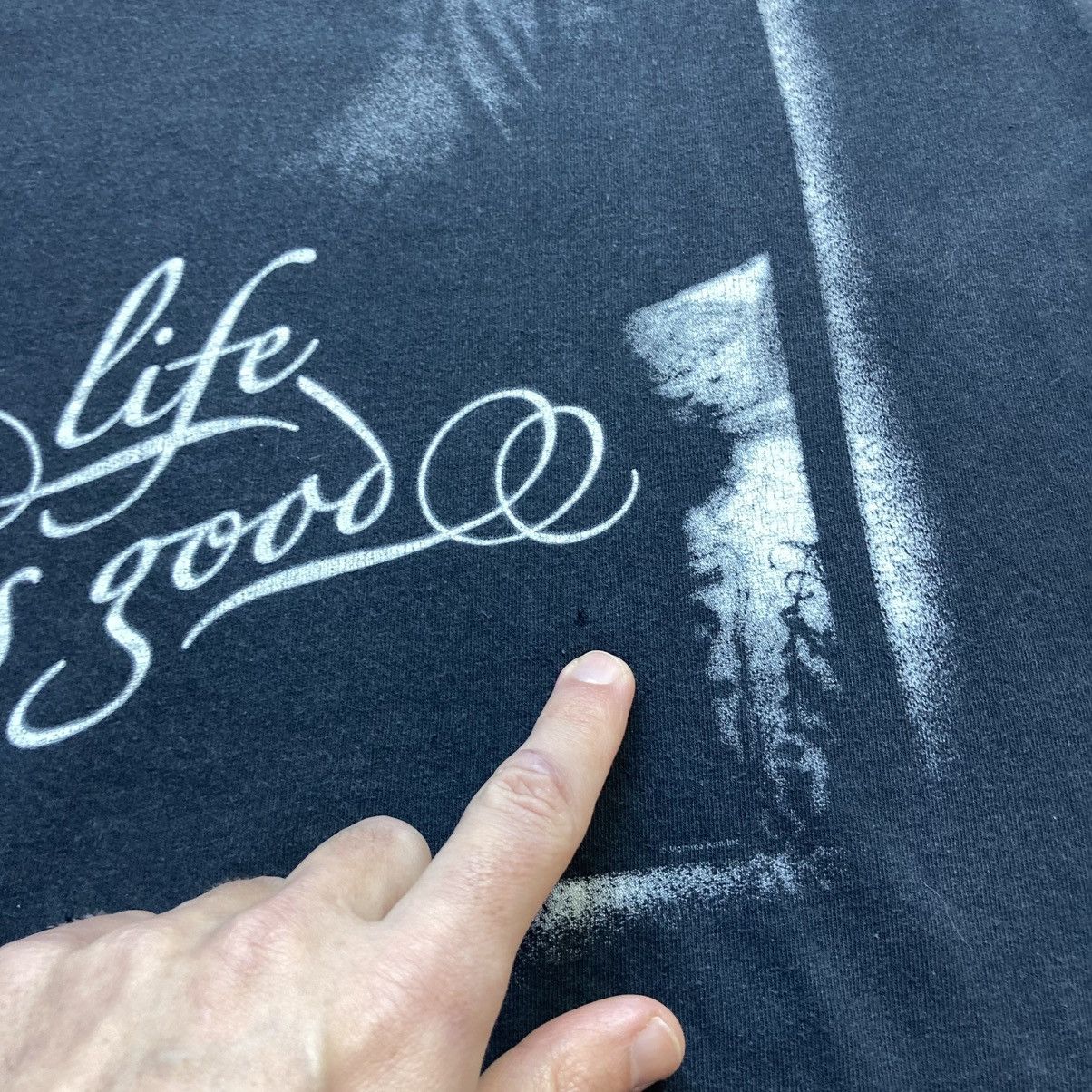 Rap Tees vintage nas life is good rap tour band tee Size US M / EU 48-50 / 2 - 3 Thumbnail