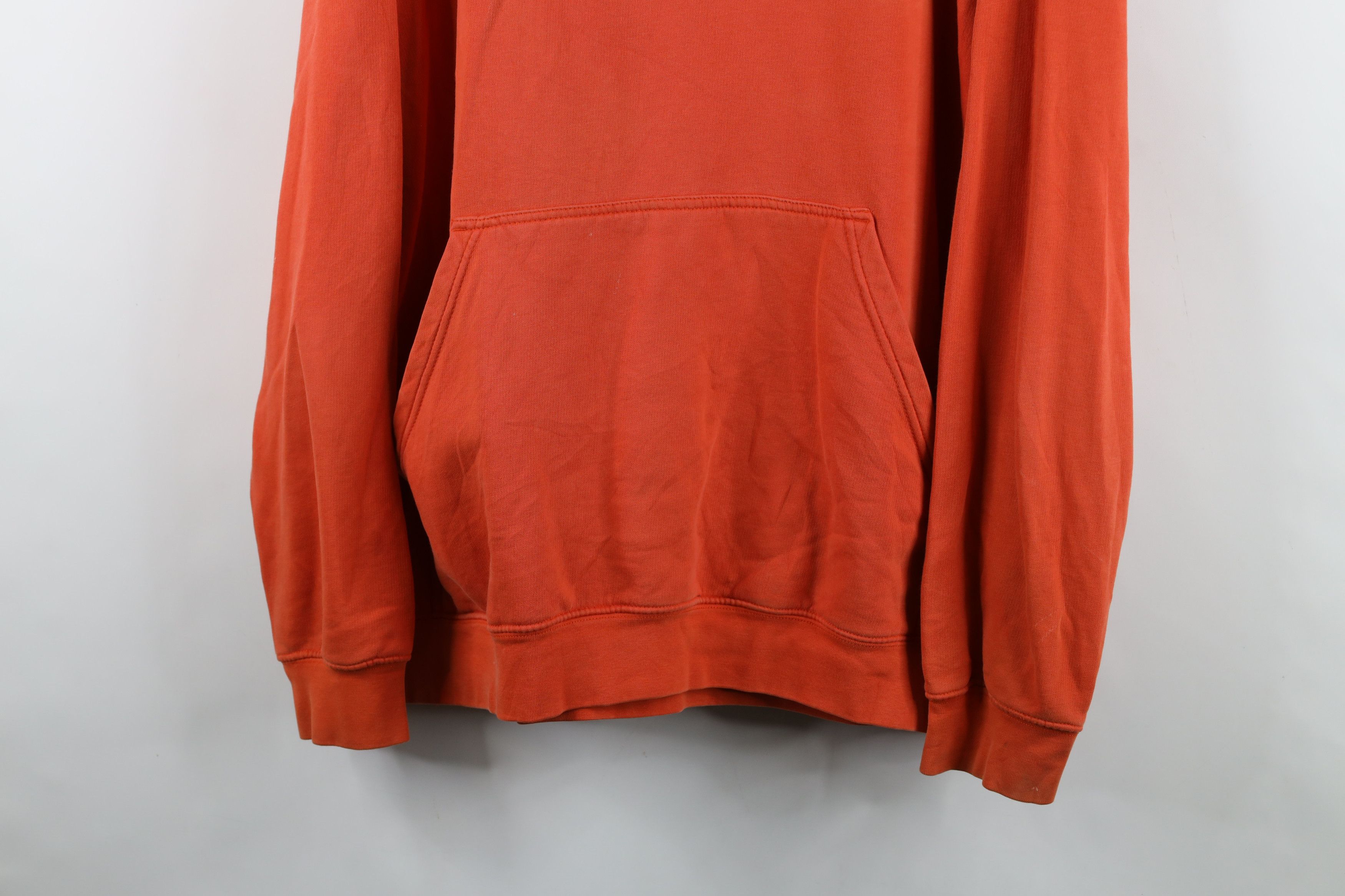 Nike Vintage Nike Scott Mini Swoosh Hoodie Sweatshirt Orange Size US XL / EU 56 / 4 - 3 Thumbnail