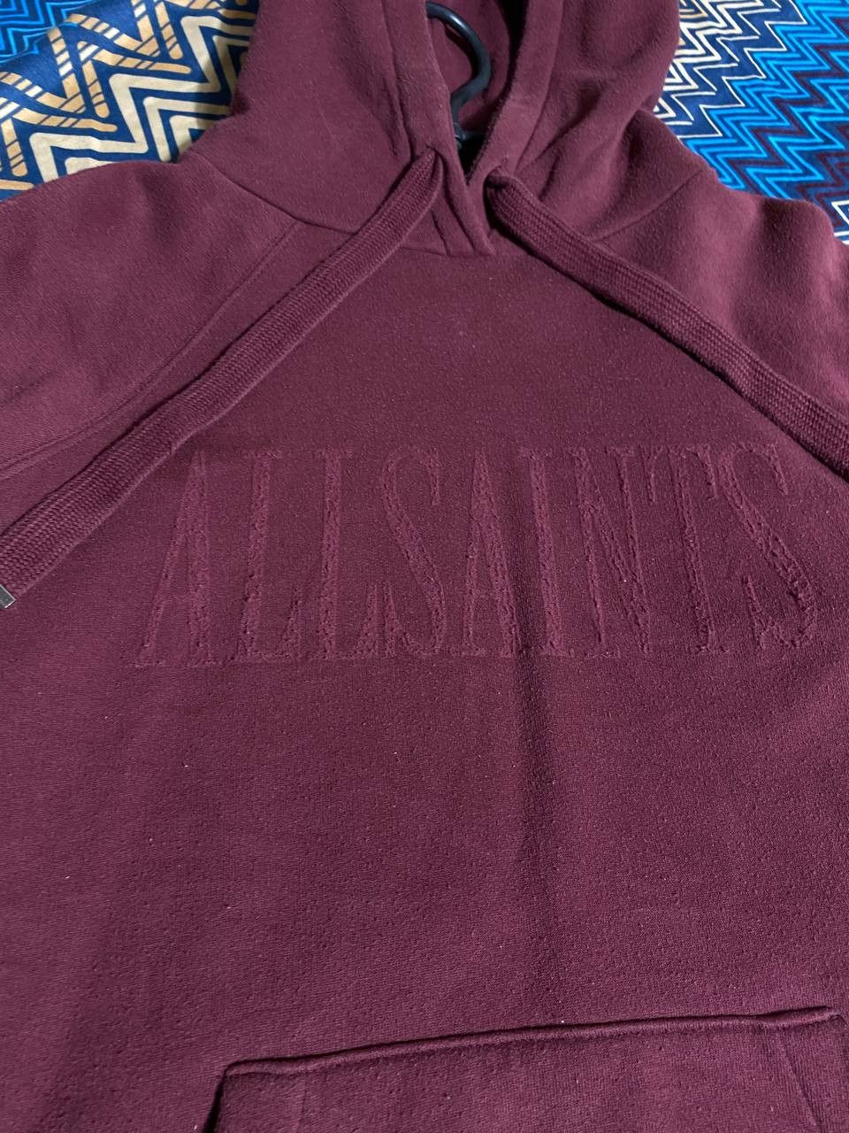 Allsaints vintage Allsaints streetwear big logo Sweatshirt hoodie Size US XS / EU 42 / 0 - 8 Thumbnail