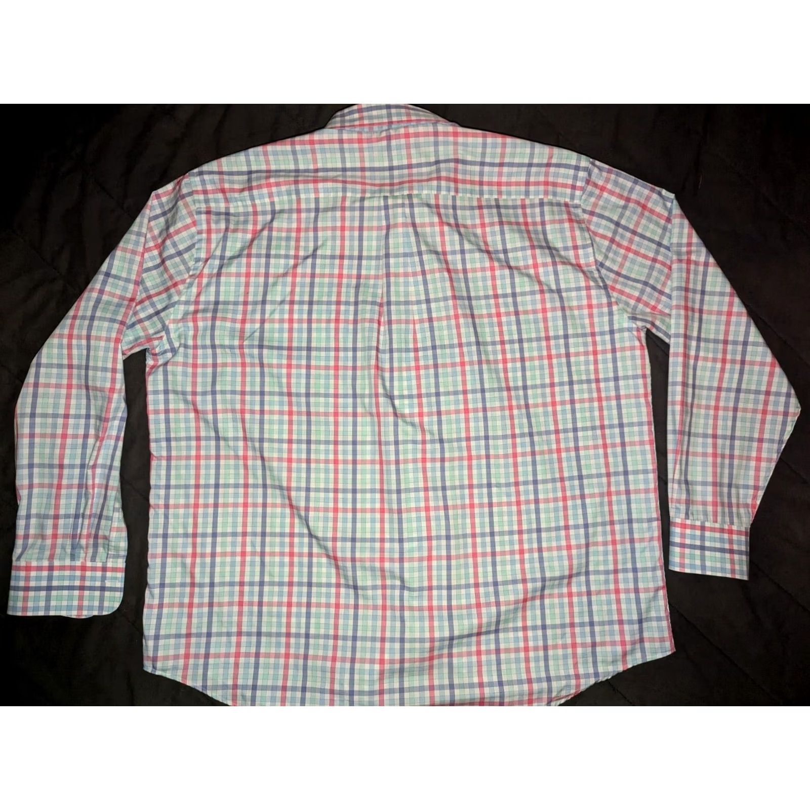 Peter Millar Peter Millar Crown Ease Gingham Check Wrinkle Resistant Sport Shirt Mens 2XL Button-Up Long Sleeve Multicolor Size US XXL / EU 58 / 5 - 5 Thumbnail