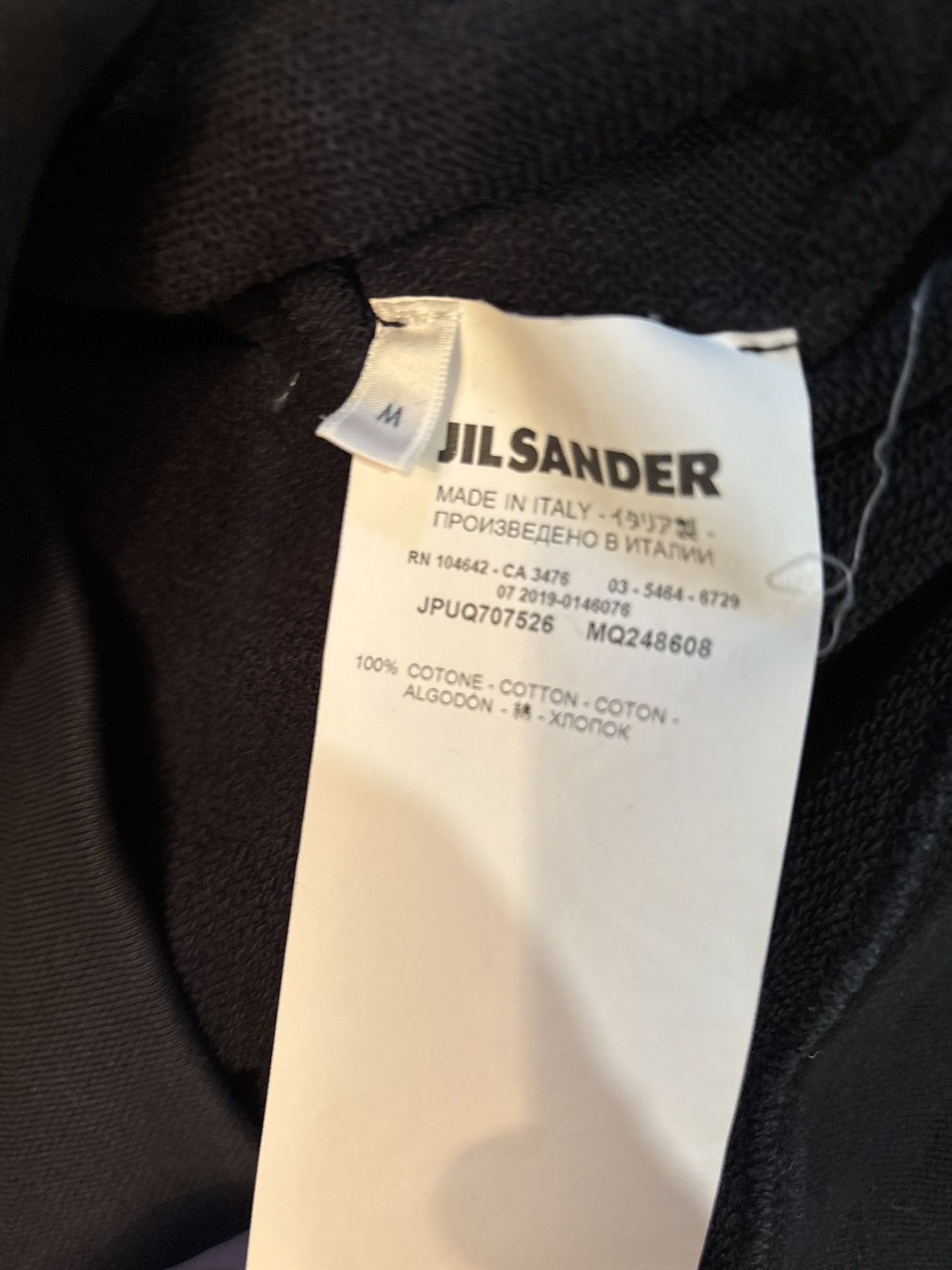 Jil Sander Boxy black hoodie, very comfy Size US M / EU 48-50 / 2 - 5 Thumbnail