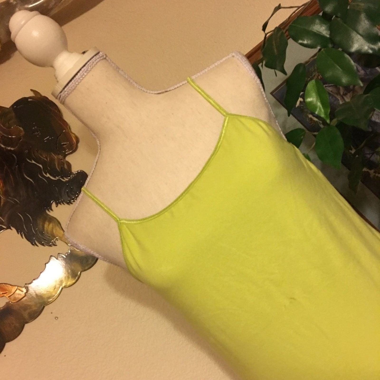 Other Forenza lime soft stretch cami tank top Size S / US 4 / IT 40 - 2 Thumbnail