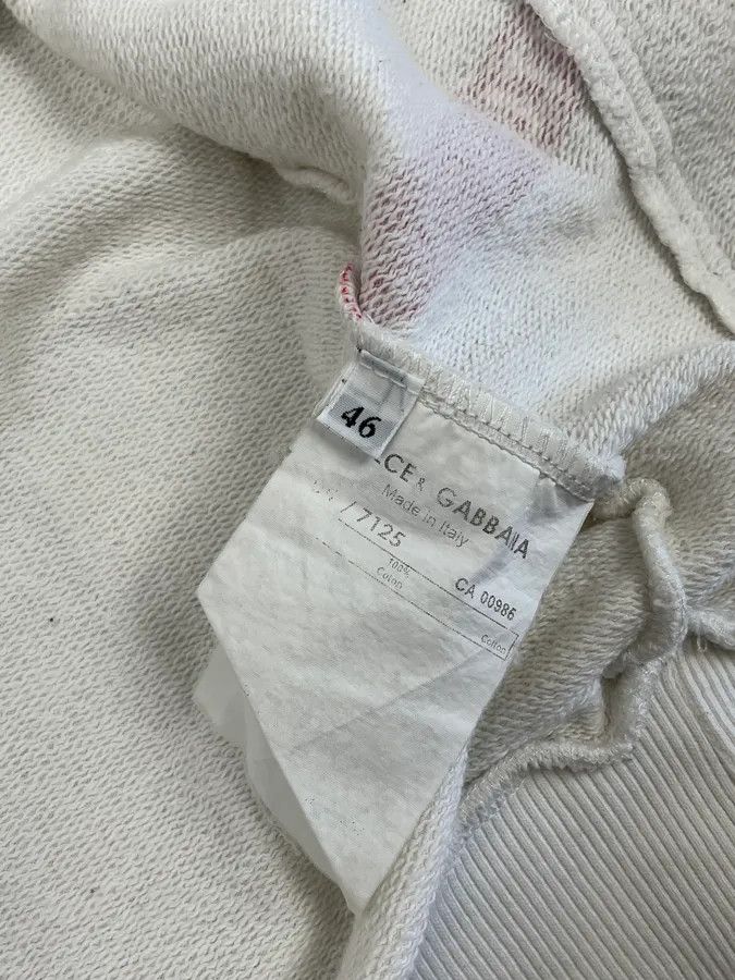 Dolce & Gabbana 2000s Dolce & Gabbana White Ali Boxer Zip-up Sweater Size US S / EU 44-46 / 1 - 12 Thumbnail