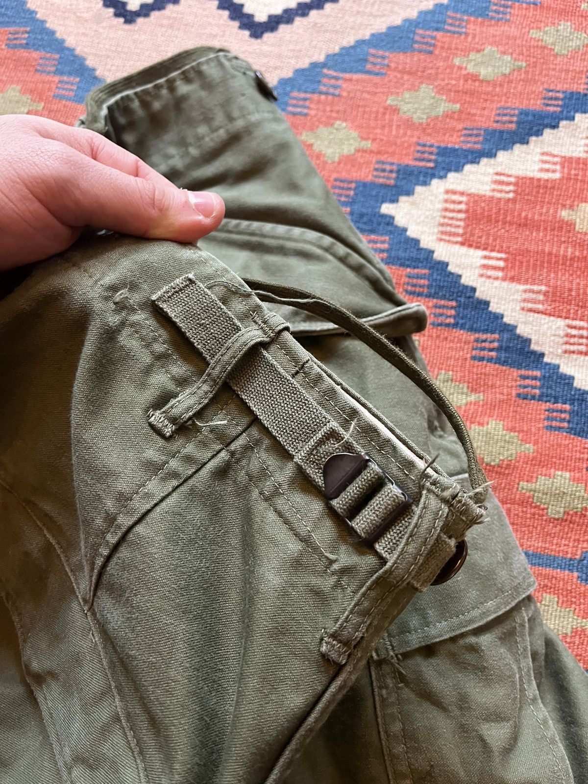 Japanese Brand Vintage bondage army cargo pants M-1951 RARE BAGGY Size US 37 - 15 Thumbnail