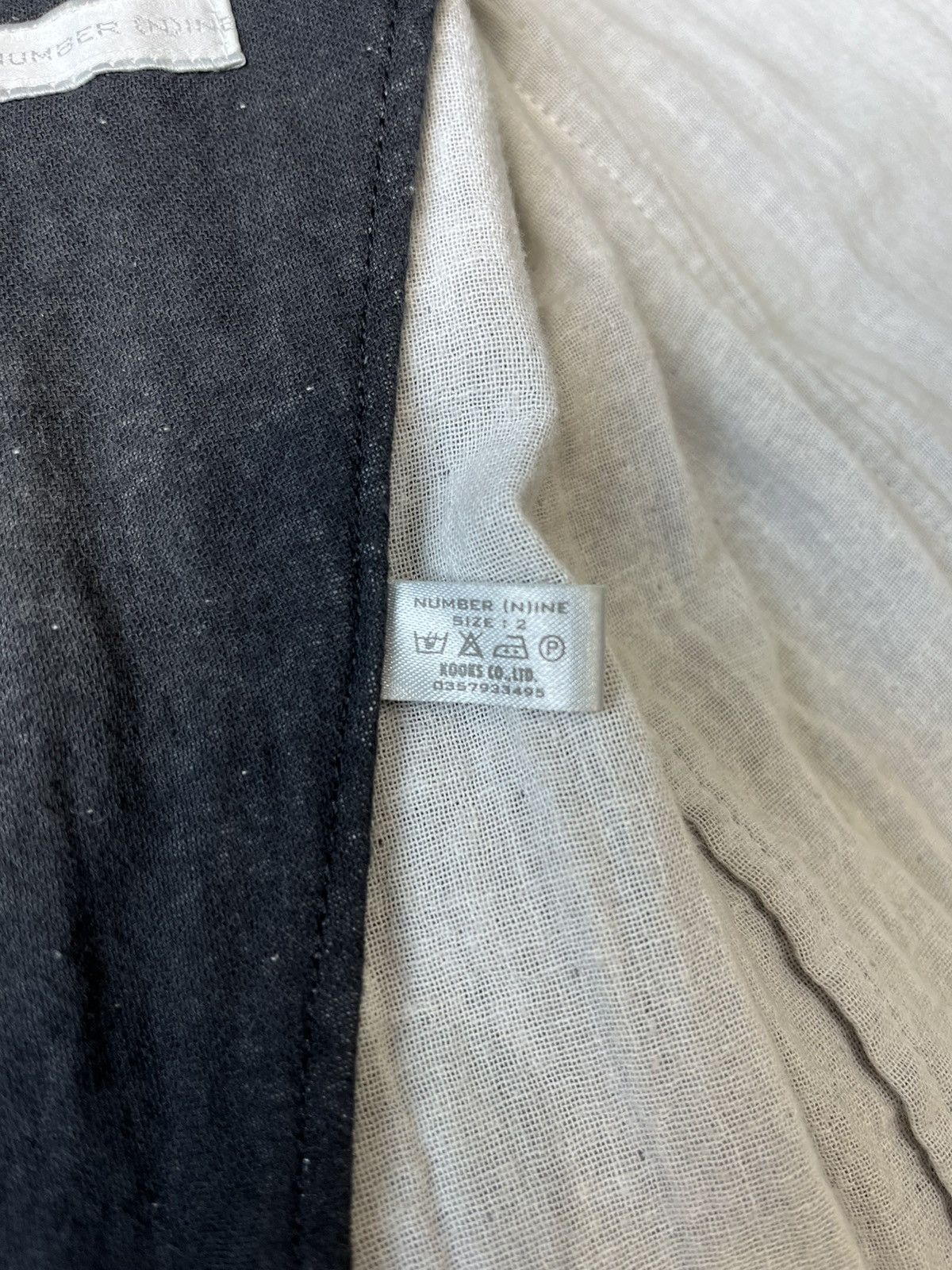 Number (N)ine Number (N)ine SS01 ‘Time Migration’ Blazer Size 44R - 5 Thumbnail