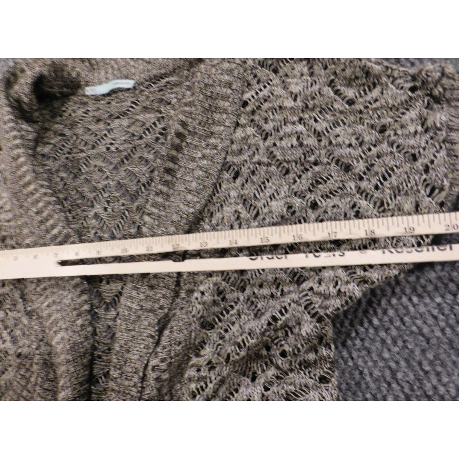 Vintage Maurices Womens Sweater Cardigan Crew Neck Short Sleeve XS Brown Knit Stretch Bow Button Vintage: No Regular Size XS / US 0-2 / IT 36-38 - 7 Thumbnail