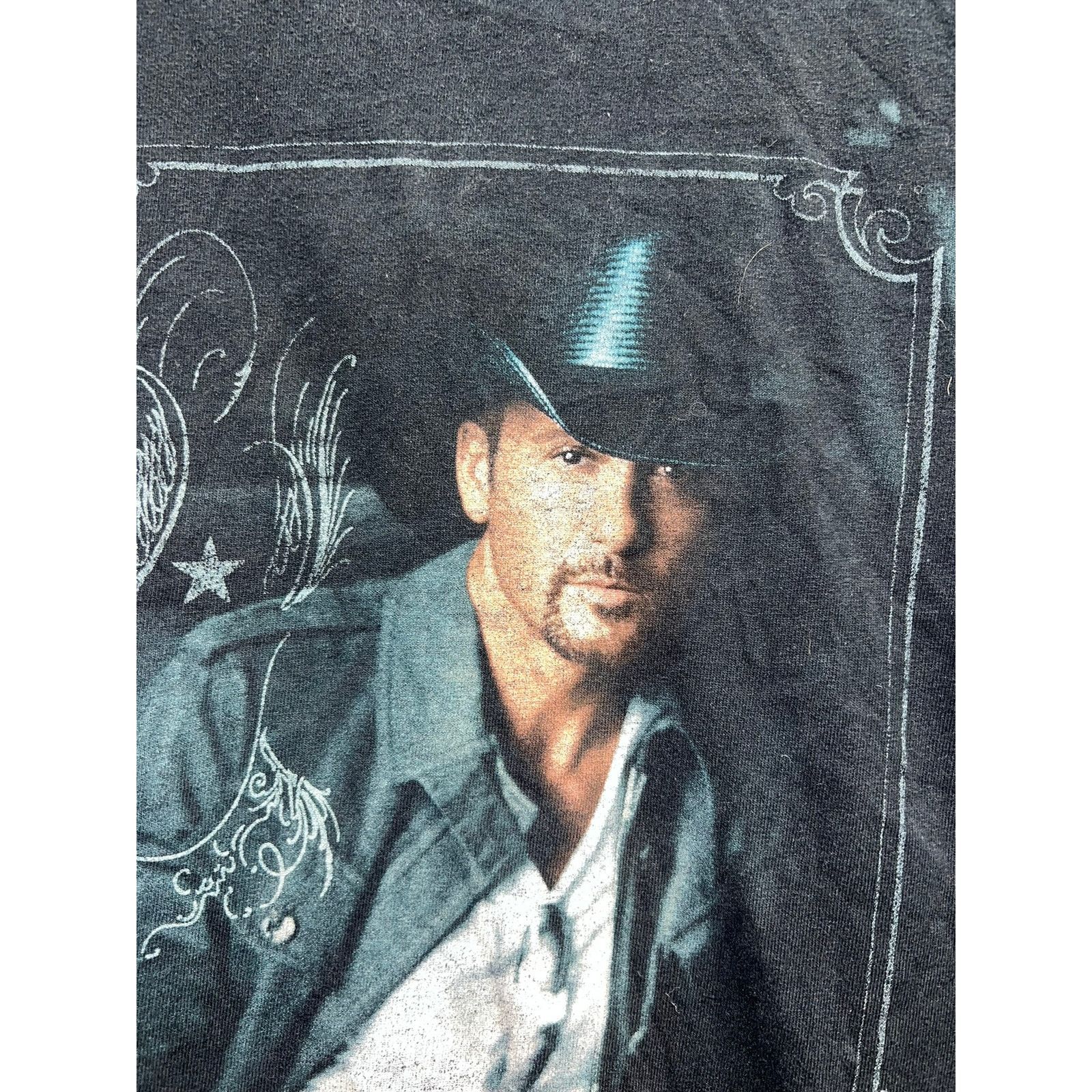 Anvil Tim Mcgraw Shirt Emotional Traffic Tour Concert Country Tee Size US S / EU 44-46 / 1 - 3 Thumbnail