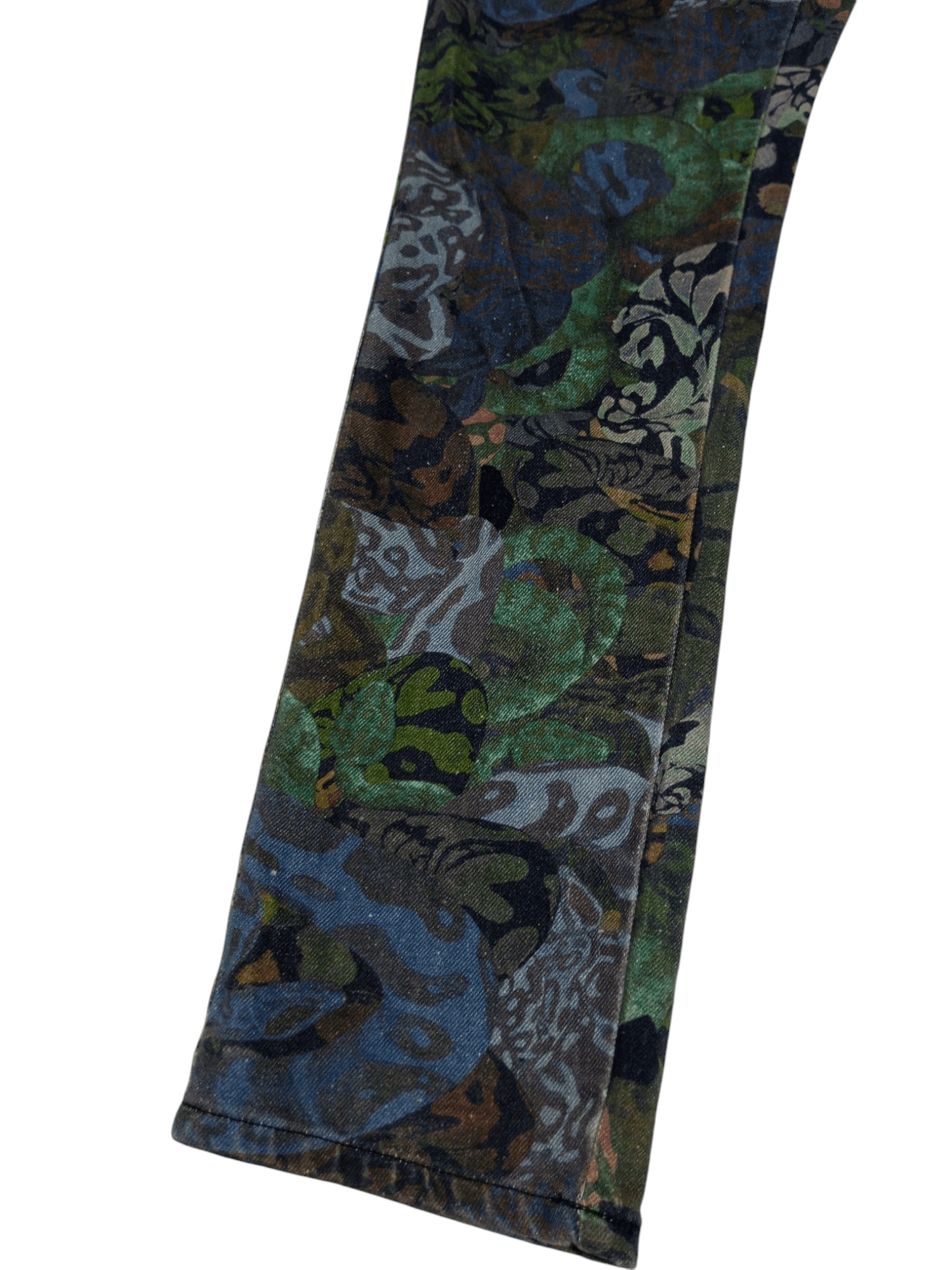 Stolen Girlfriends Club Vintage stolen girlfriends python full print denim jeans Size US 32 / EU 48 - 5 Thumbnail