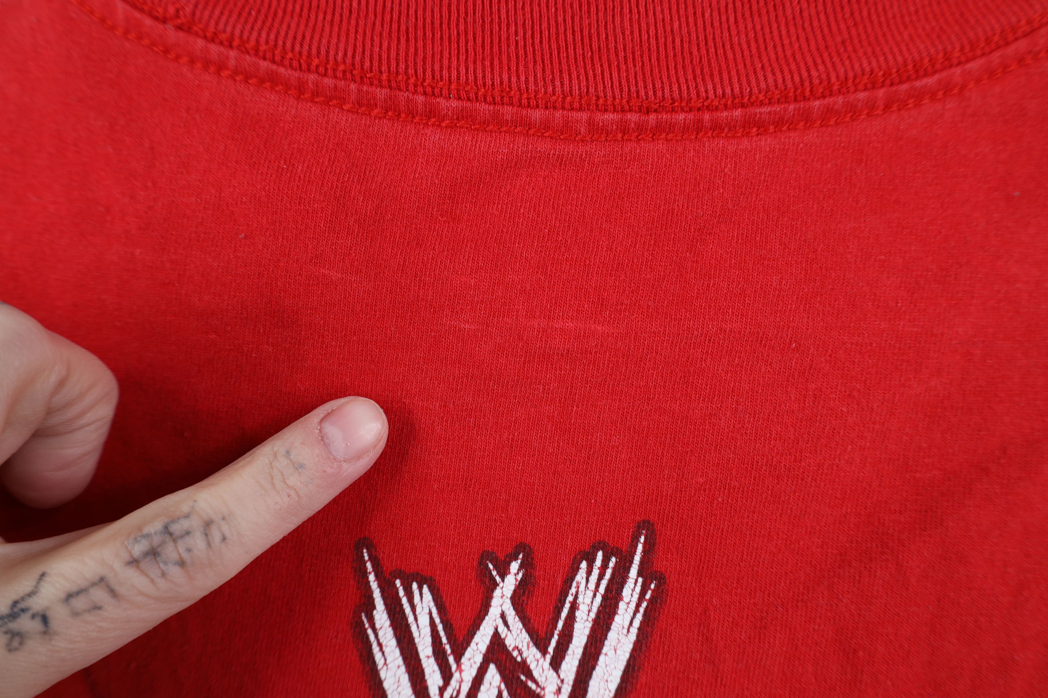 Vintage Vintage Y2K WWE WWF Wrestling John Cena CM Triple H T-Shirt Size US M / EU 48-50 / 2 - 11 Thumbnail