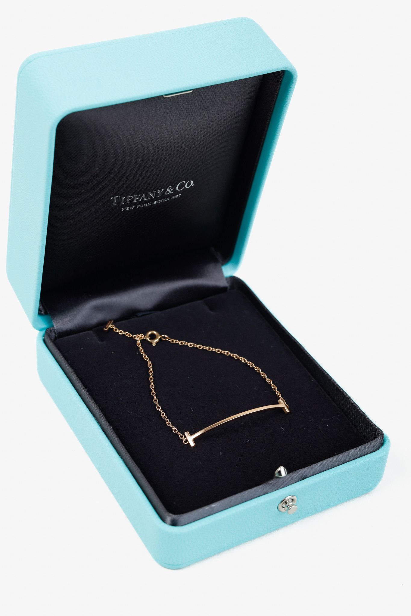 Tiffany & Co. Tiffany & Co. Tiffany T Smile 18k Rose Gold Bracelet Size ONE SIZE - 1 Thumbnail