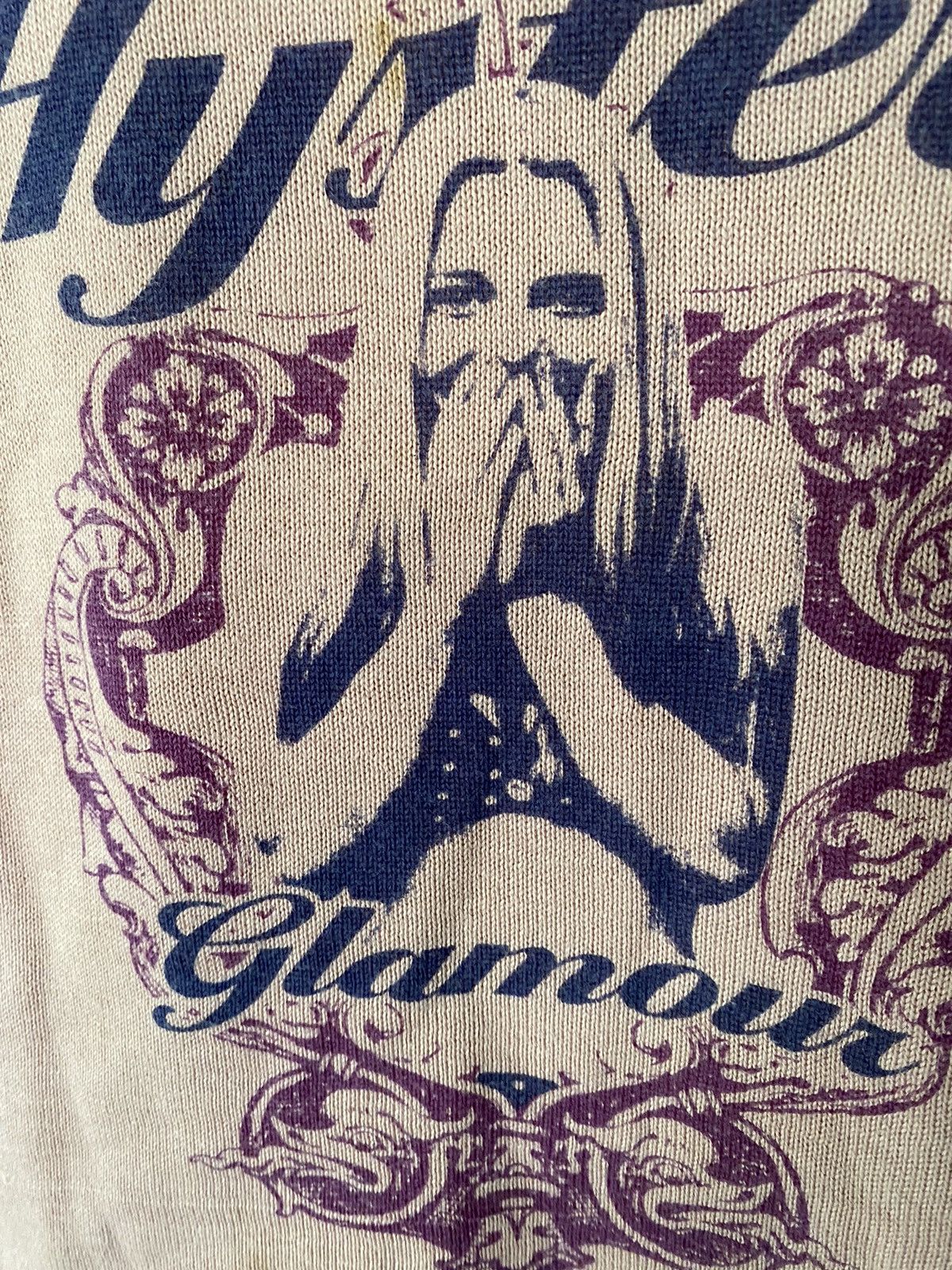Hysteric Glamour 1990s HG iconic Bjork Pose knit tee Size S / US 4 / IT 40 - 4 Thumbnail