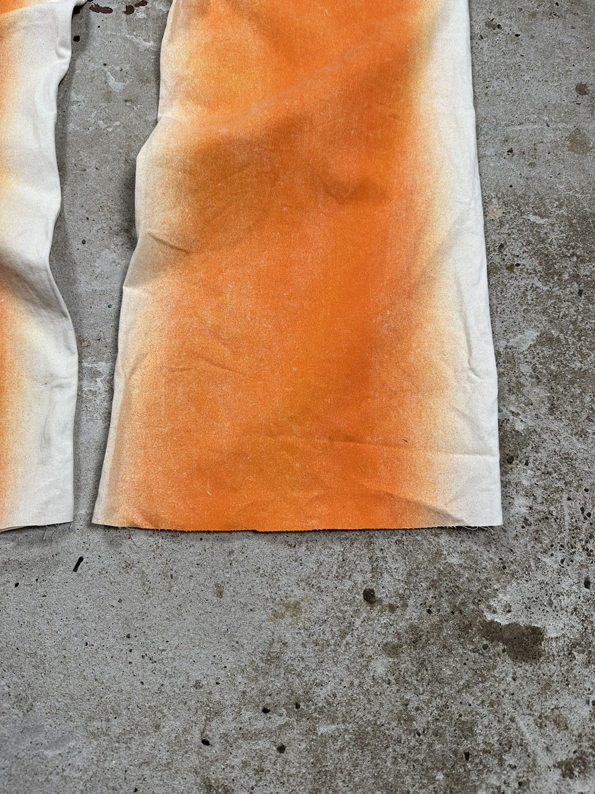 Japanese Brand × Vintage Vintage y2k Orange and White Washed Casual Pants Size US 36 / EU 52 - 10 Thumbnail