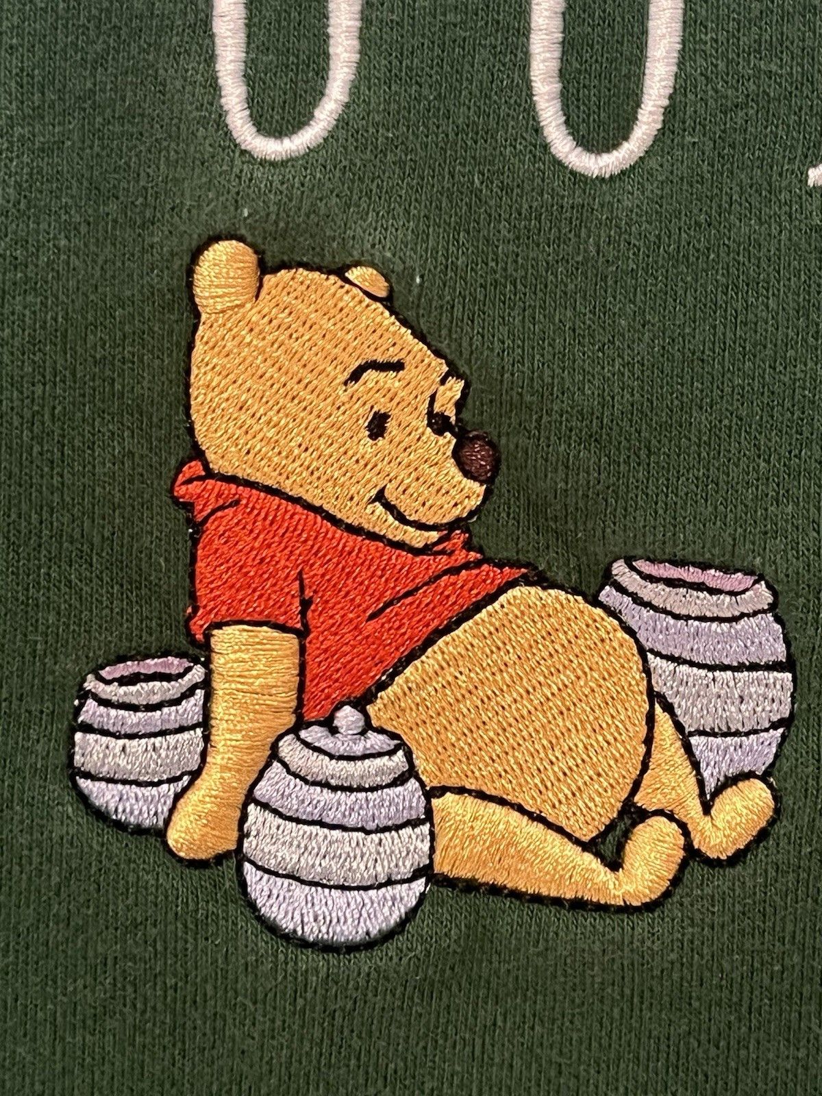 Disney Disney Winnie The Pooh Embroidered Pullover Sweatshirt Size US S / EU 44-46 / 1 - 7 Thumbnail