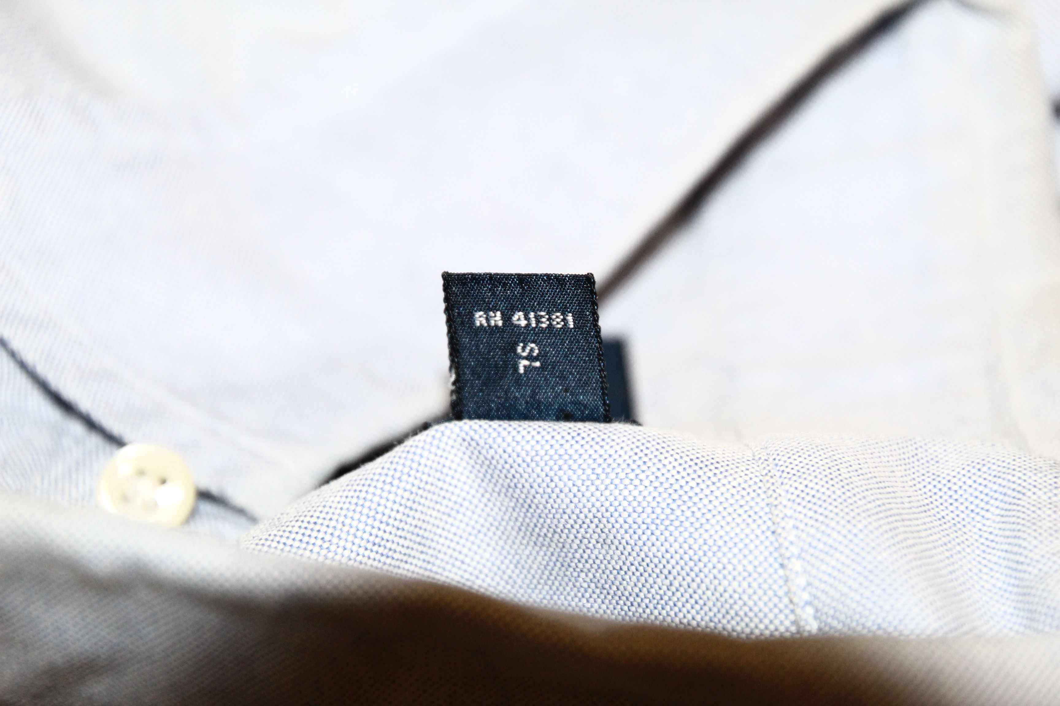Ralph Lauren 90's Ralph Lauren Golf Tilden Button-down oxford blue shirt Size US XL / EU 56 / 4 - 12 Thumbnail