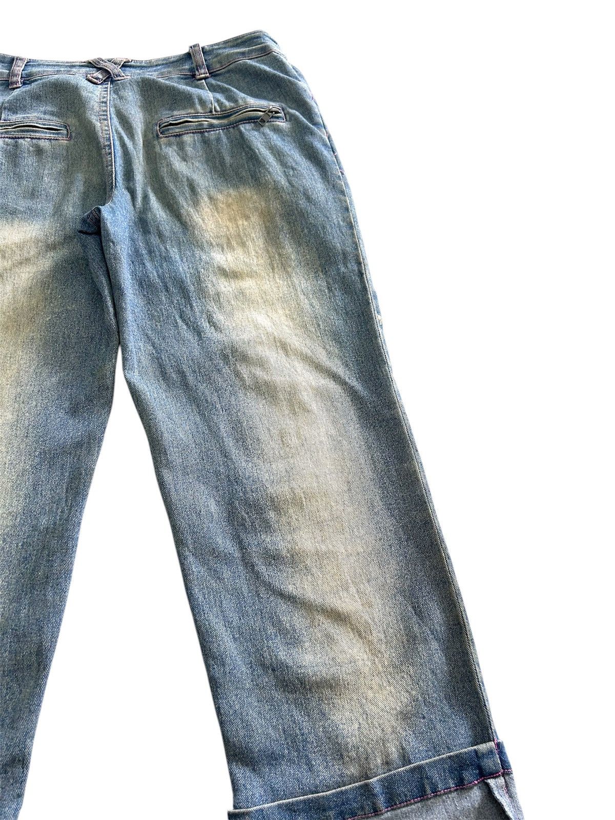 Japanese Brand × Vintage 💥 Vintage Japanese Denim Paint Splatter Jeans Size US 30 / EU 46 - 4 Thumbnail