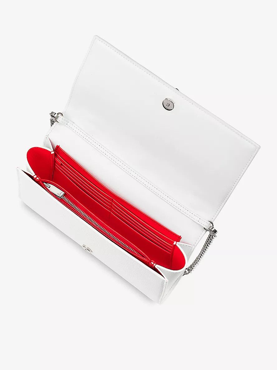 Christian Louboutin CHRISTIAN LOUBOUTIN Paloma white kaleidoscopic studs bag Size ONE SIZE - 6 Thumbnail