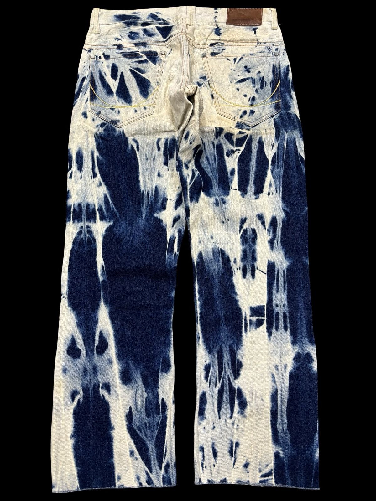 FACTOTUM Vtg FACTOTUM AGITPUNKT KojiUdo Rock&Roll Style Denim F677 Size US 32 / EU 48 - 2 Thumbnail