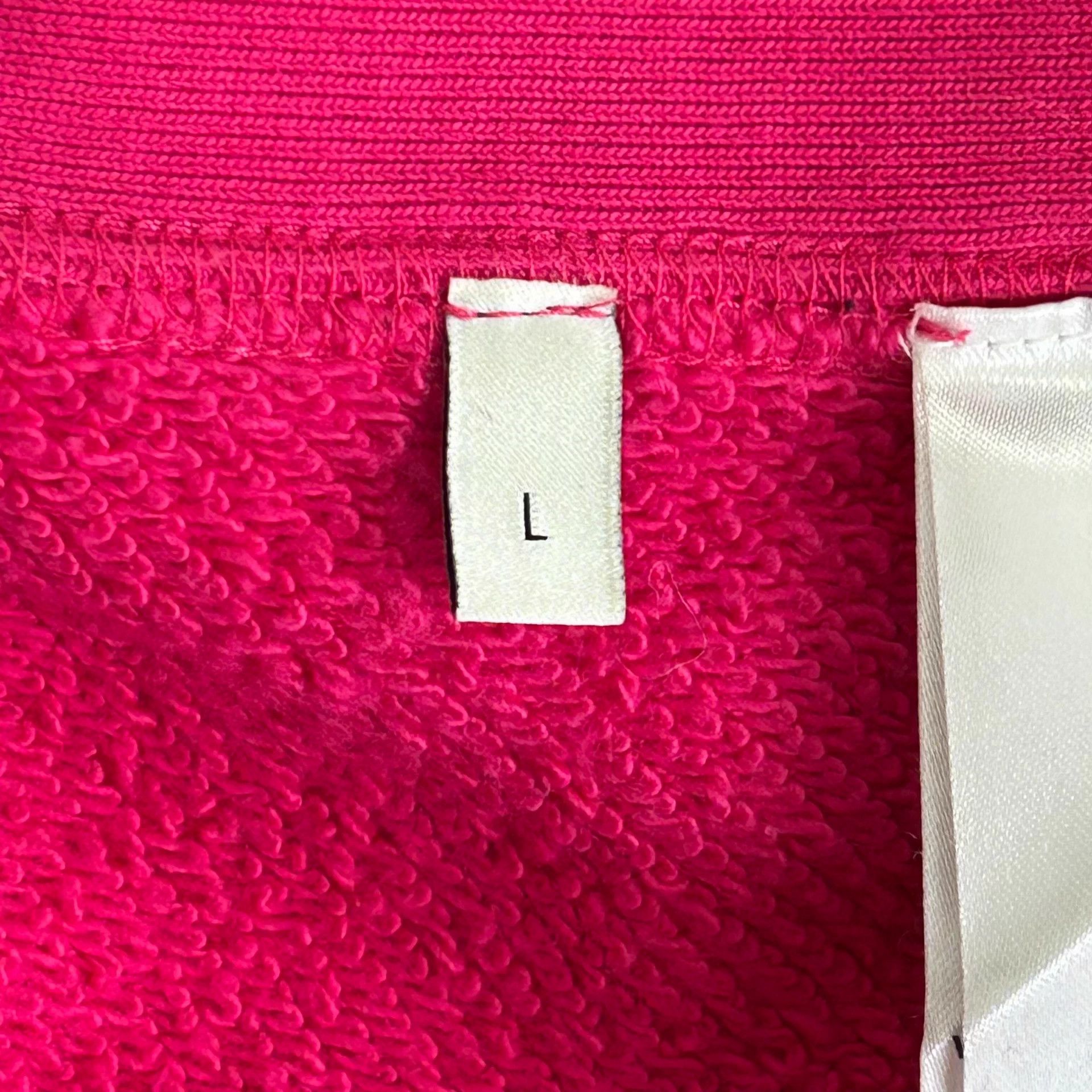 Gucci Gucci Classic Bear Distressed Fuchsia L New Sweatshirt Size L / US 10 / IT 46 - 5 Thumbnail