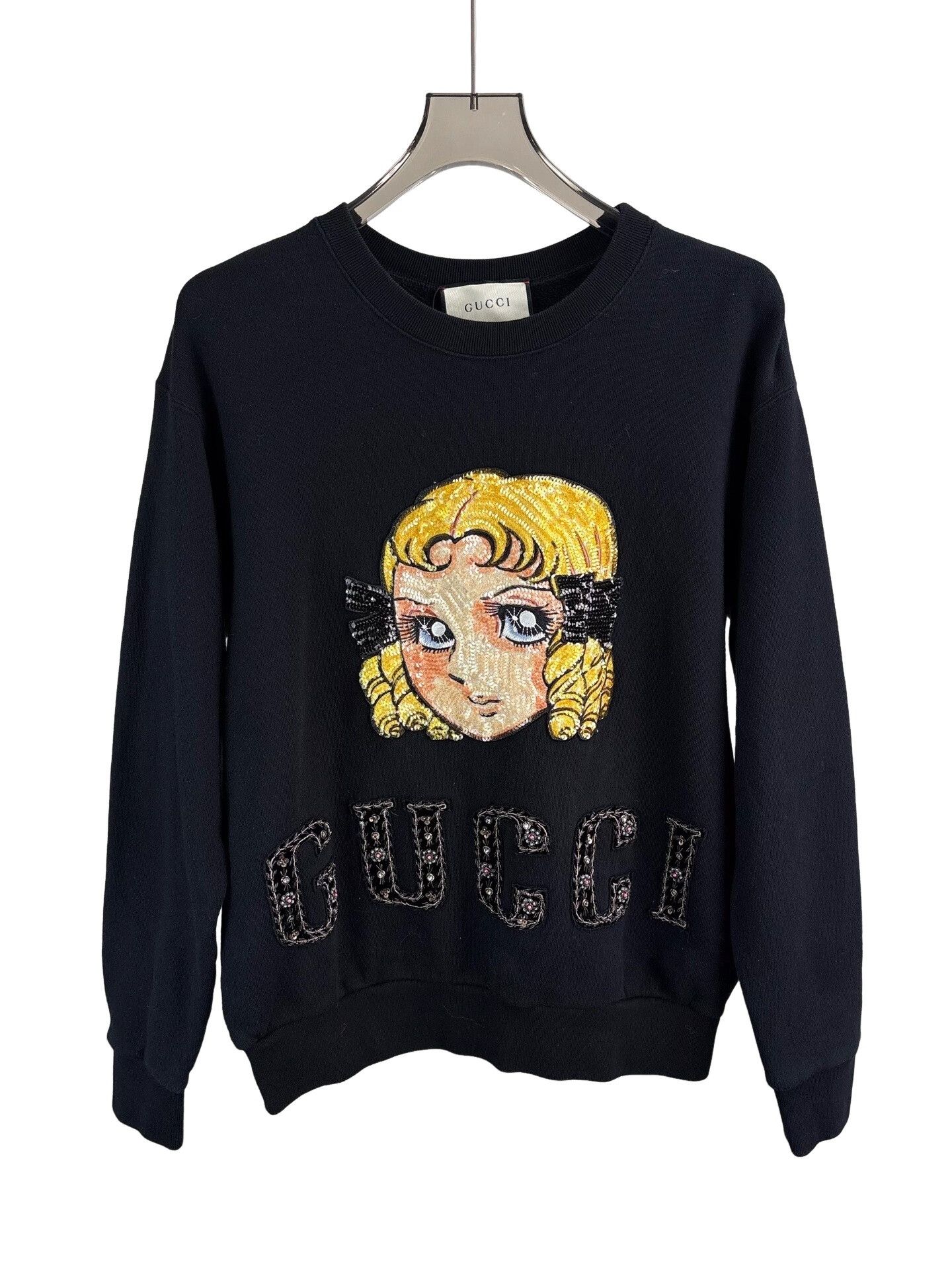 Gucci Gucci Sequin Fairy Graphic Sweatshirt Size S Size US S / EU 44-46 / 1 - 1 Thumbnail