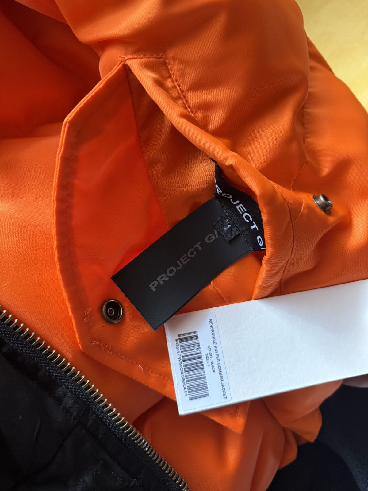 PROJECT G/R PROJECT G/R REVERSIBLE PUFFER BOMBER JACKET SIZE 1 Size US M / EU 48-50 / 2 - 8 Thumbnail