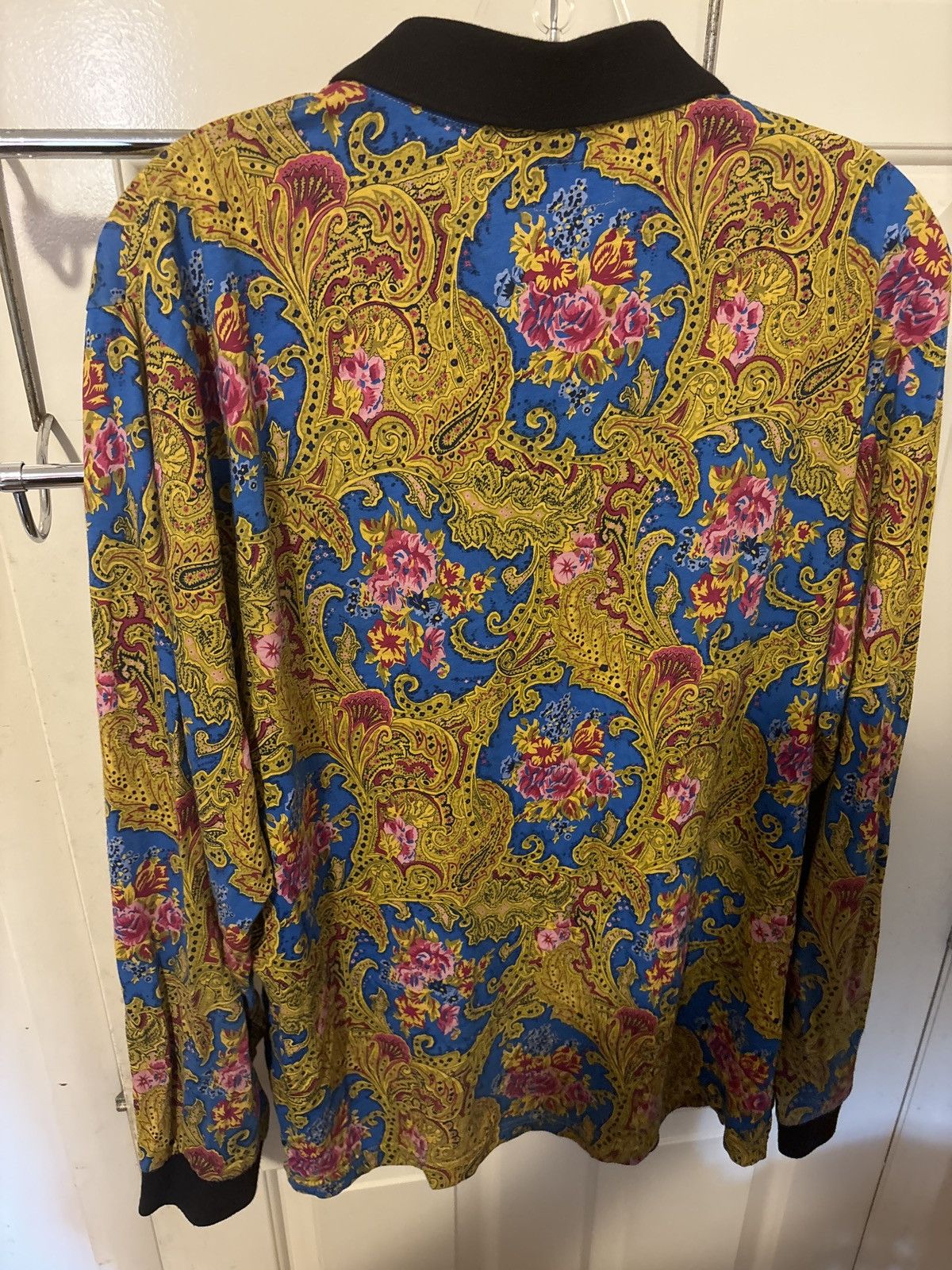 Supreme Supreme Long sleeve Royal Paisley Polo Size US L / EU 52-54 / 3 - 2 Thumbnail