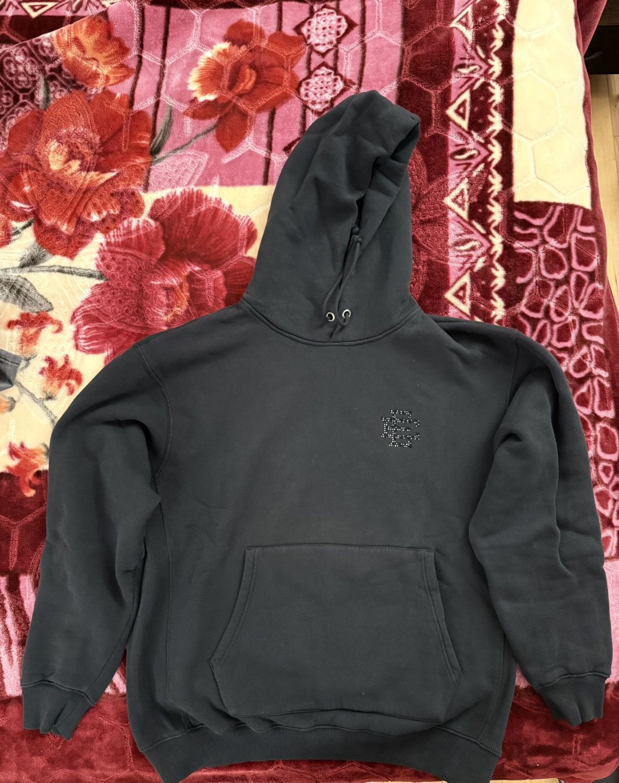 Eric Emanuel Eric Emanuel x Swarovski Hoodie “Black” Size XL Used🔥 Size US XL / EU 56 / 4 - 1 Thumbnail
