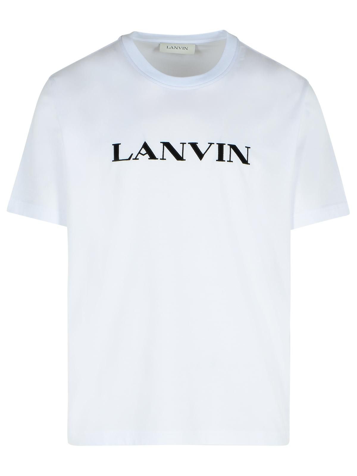Lanvin LANVIN White Cotton T-Shirt Size US S / EU 44-46 / 1 - 1 Thumbnail
